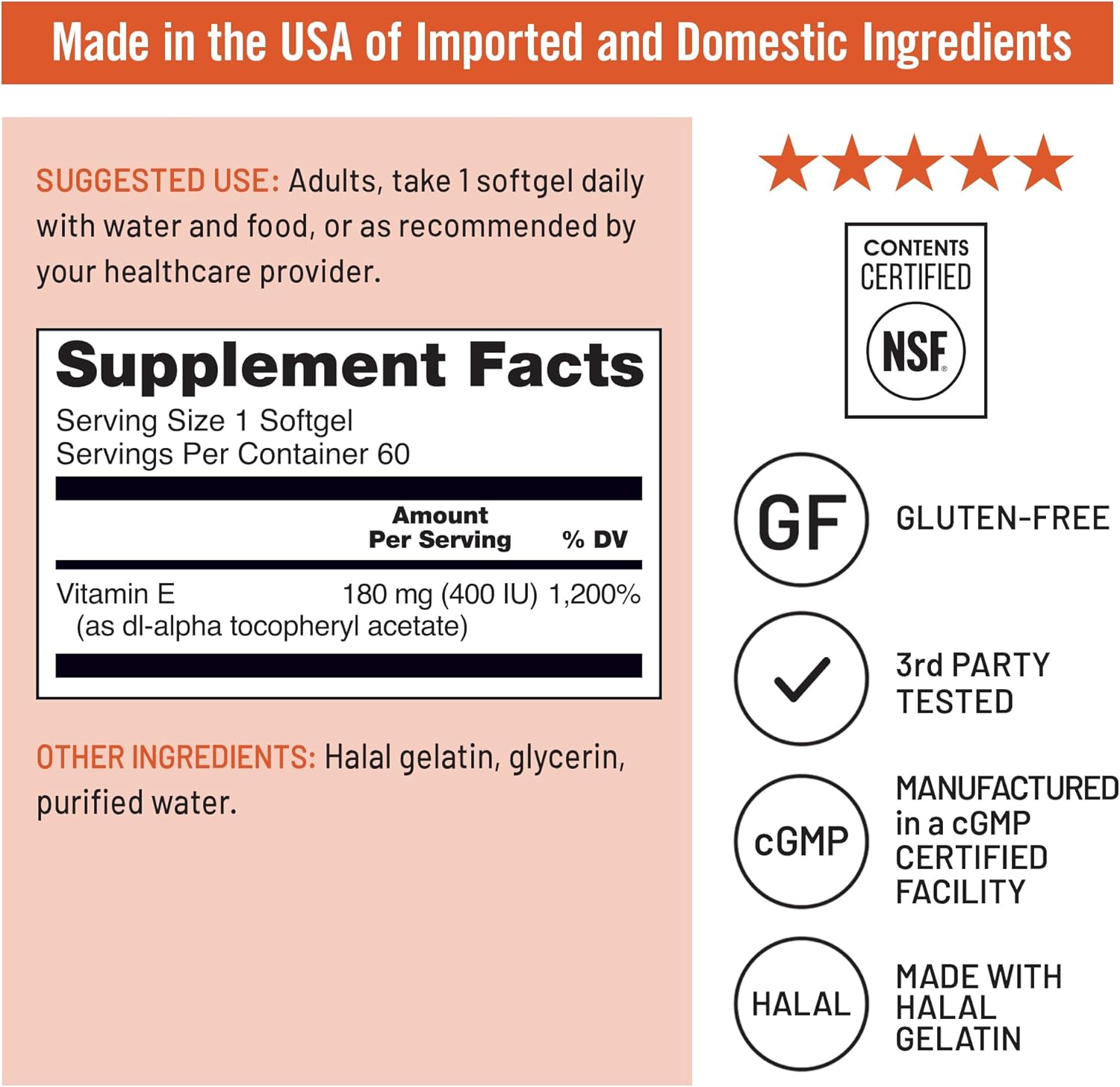 natural-vitamin-e-softgels-400-iu-180mg-dl-alpha---antioxidant-supplement-for-skin-heart-eye-immune-health---dairy-gluten-soy-free---non-gmo---2-month-supply-60-count-4