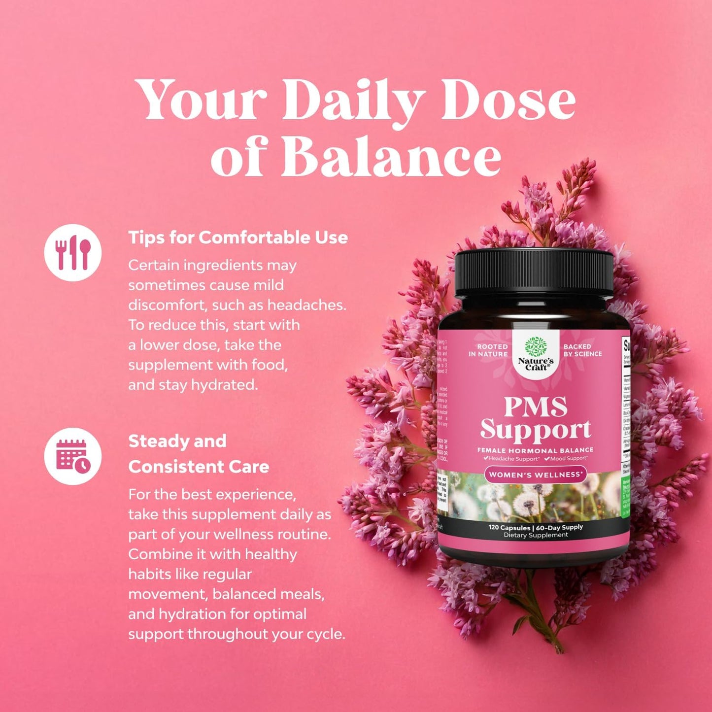menstrual-hormone-balance-supplement-for-women---pms-support-with-dim-chasteberry-black-cohosh-ashwagandha---relief-for-period-cramps-menopause-symptoms-mood-swings---120-capsules-2