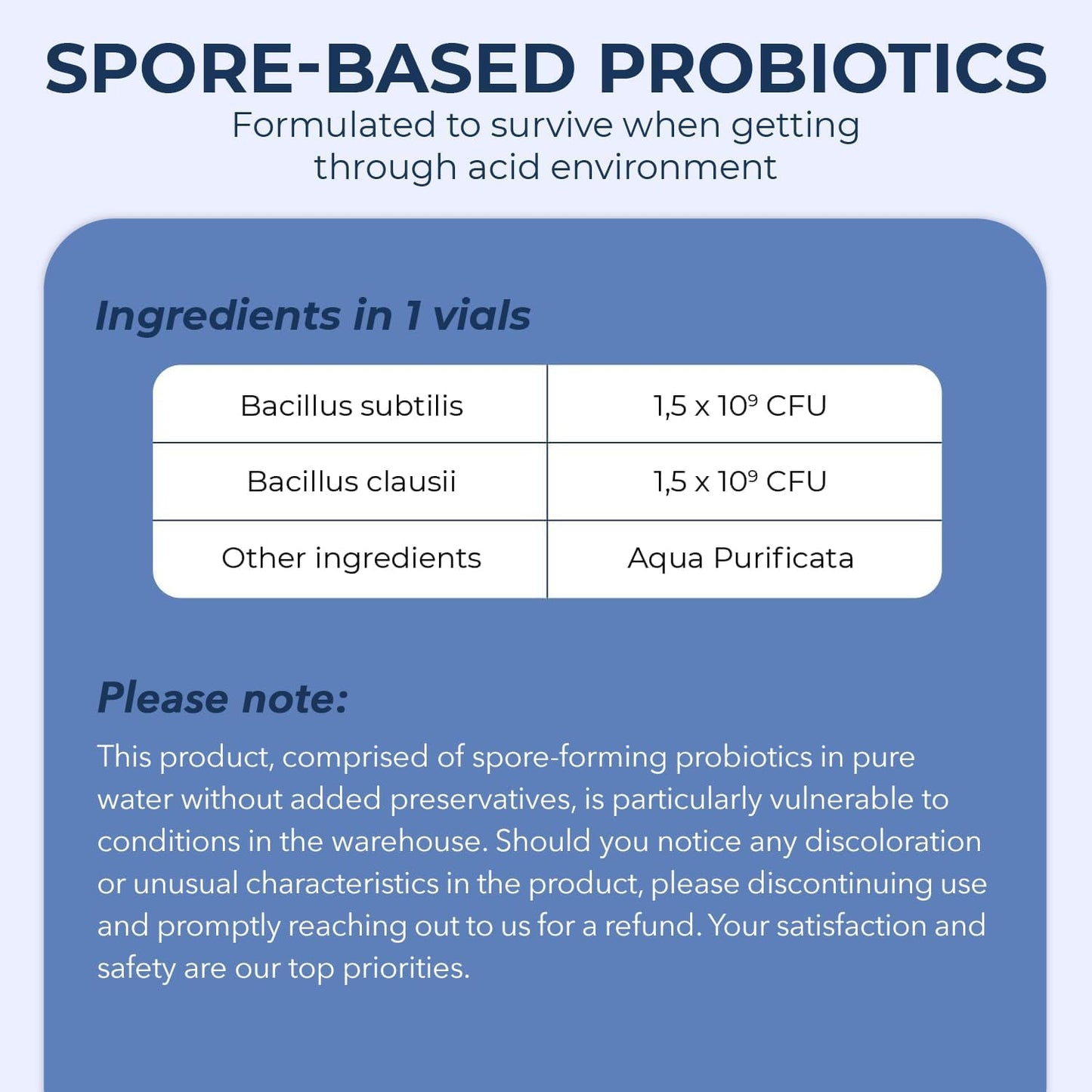Rectum Soil-Based Probiotic Liquid for Gut Health - Stomach Relief, Bloating Reduction, Immune Support - Daily Drink for Adults and Kids - 20 Vials (3 Billion CFUs per Vial) - Espot.com.au