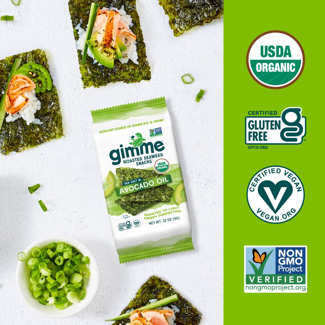 organic-seaweed-snack-sheets-with-sea-salt-avocado-oil---12-count-sharing-size---keto-vegan-gluten-free---rich-in-iodine-omega-3s---healthy-on-the-go-snack-for-kids-adults-4