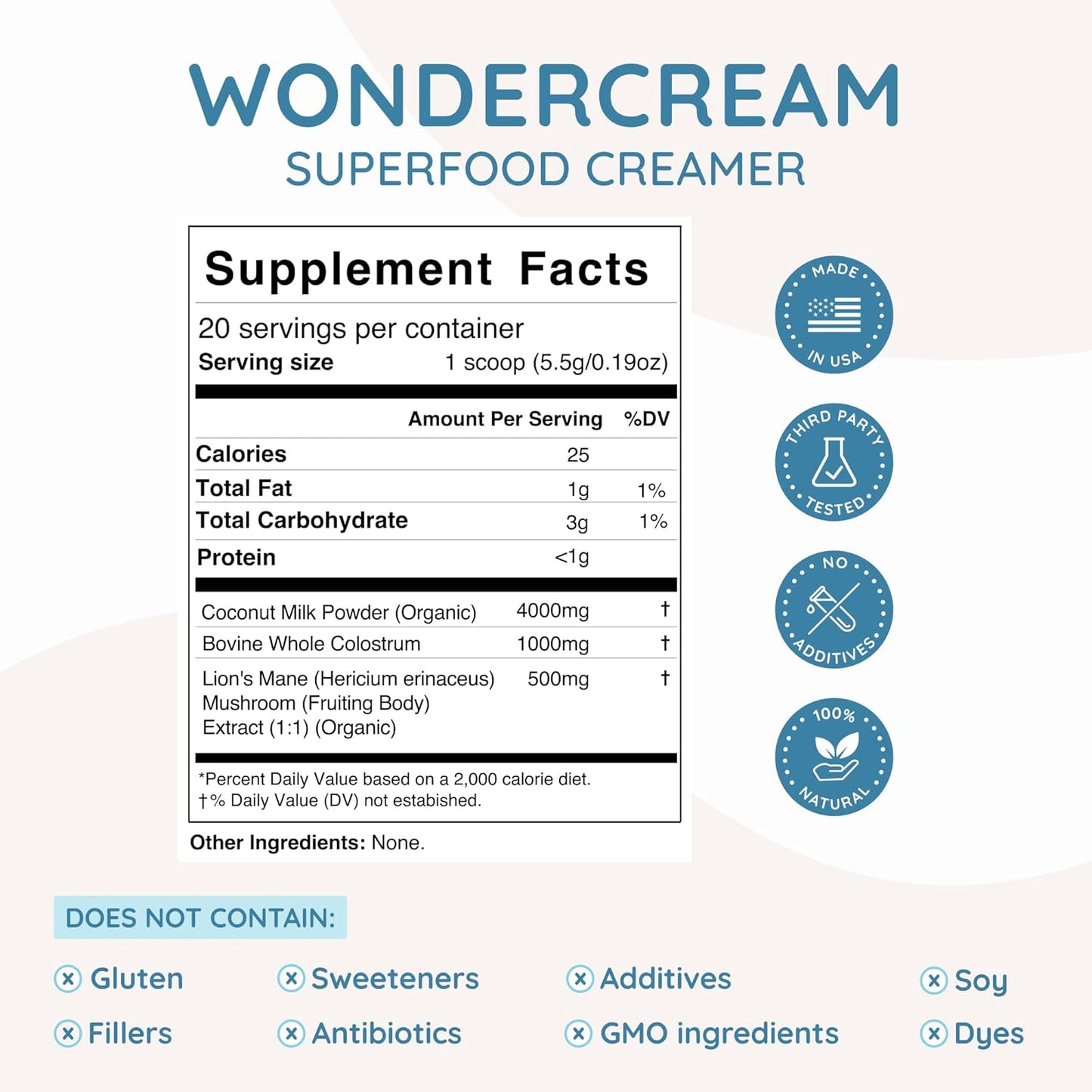 organic-lions-mane-mushroom-coconut-milk-powder-mcts-superfood-creamer-for-keto-coffee-smoothies---wondercow-bovine-colostrum-supplement-powder-unsweetened-sugar-free-2