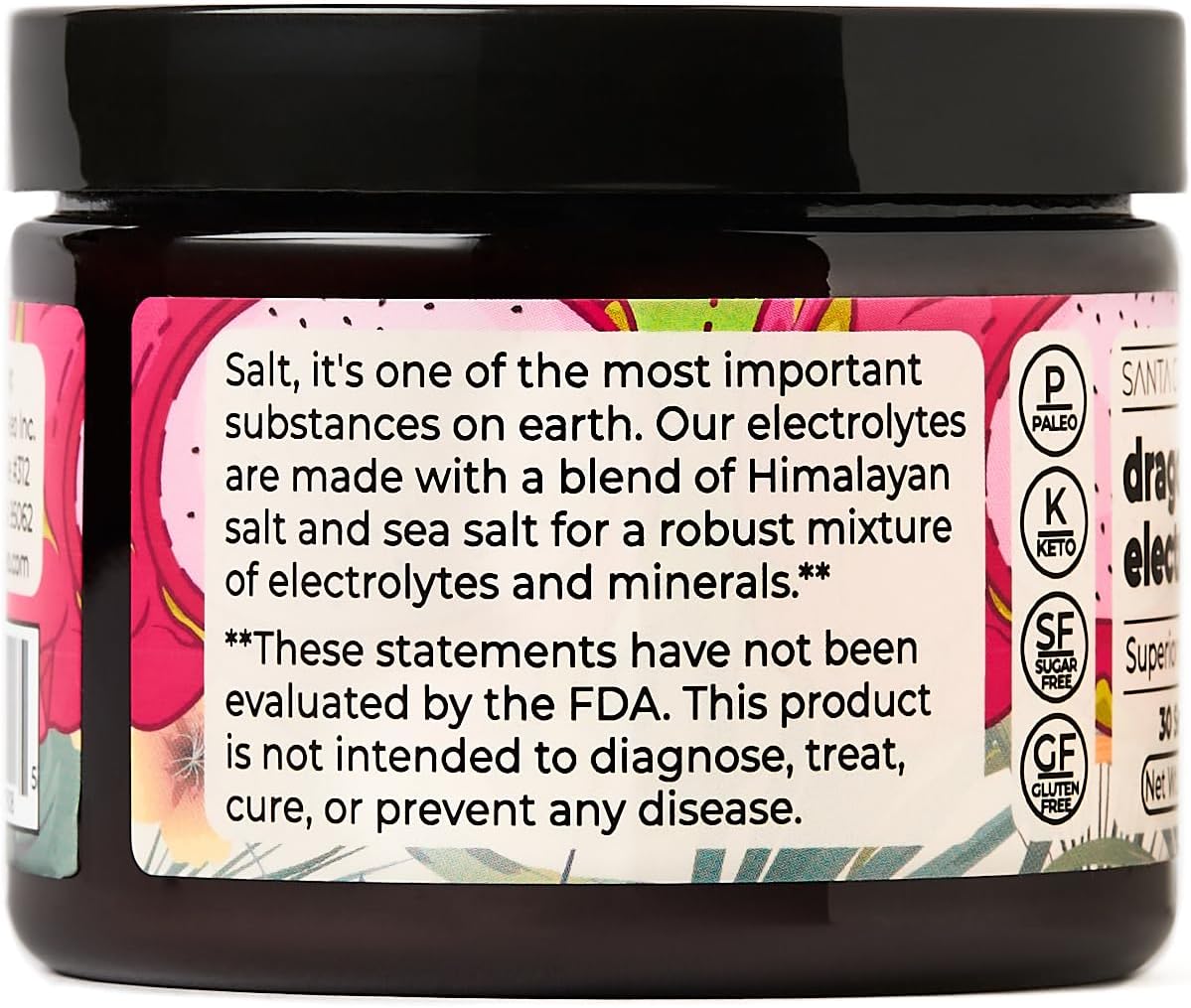 santa-cruz-dragonfruit-paleo-electrolyte-powder---sugar-free-30-servings-with-himalayan-sea-salt-magnesium-potassium-9