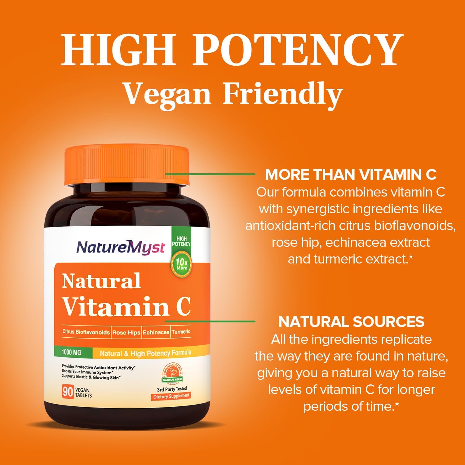 high-potency-naturemyst-vitamin-c-tablets---1000mg-with-citrus-bioflavonoids-rose-hip-echinacea-turmeric---immune-skin-health-support---90-vegan-tablets-5