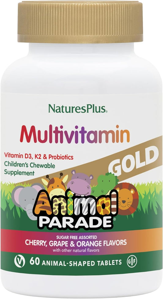natures-plus-animal-parade-source-of-life-gold-childrens-chewable-multivitamin---60-assorted-fruit-flavored-tablets---vegetarian-gluten-free---30-servings-1
