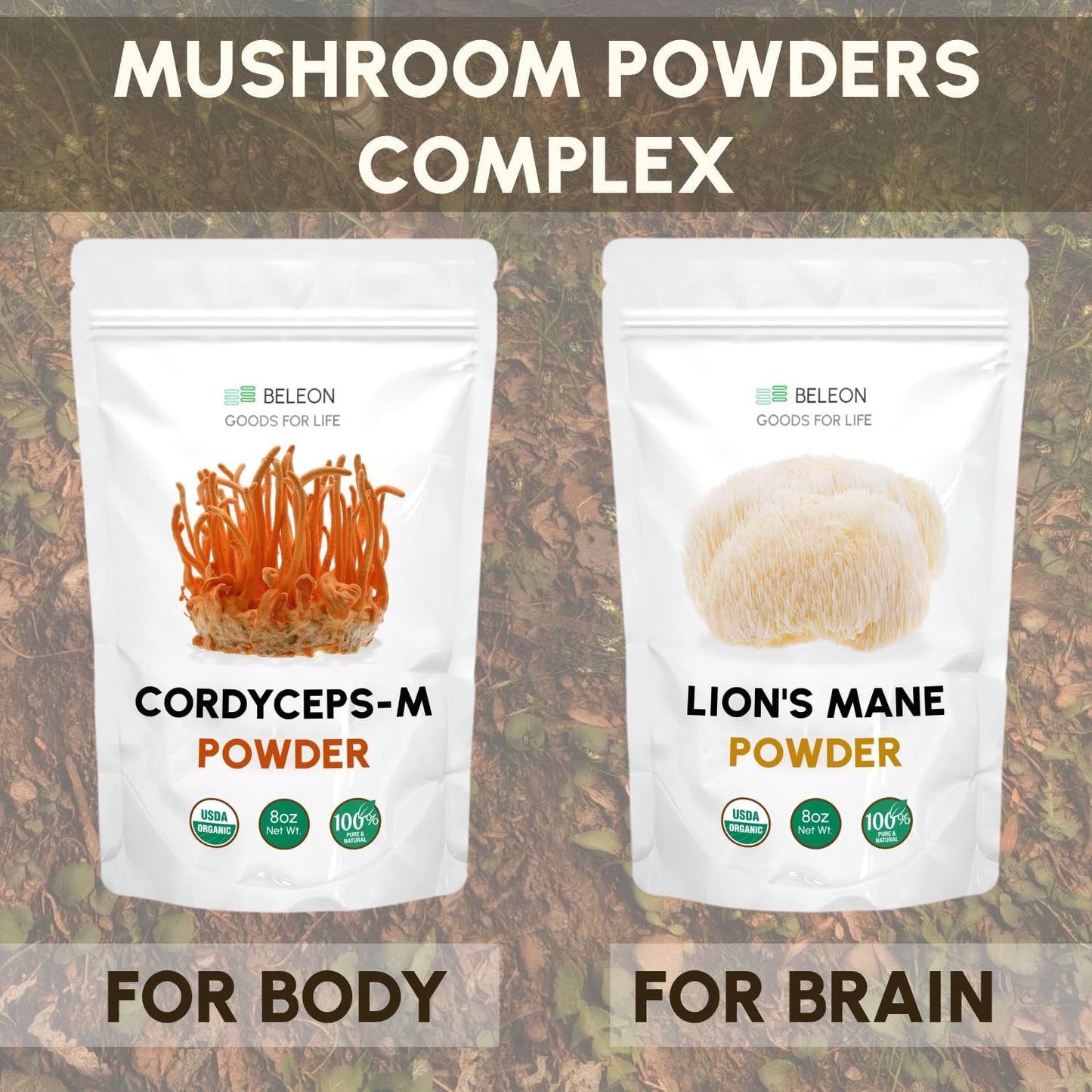 organic-cordyceps-militaris-powder-8-oz---pure-supplement-for-immune-support-rich-in-polysaccharides---beleon-goods-for-life-5