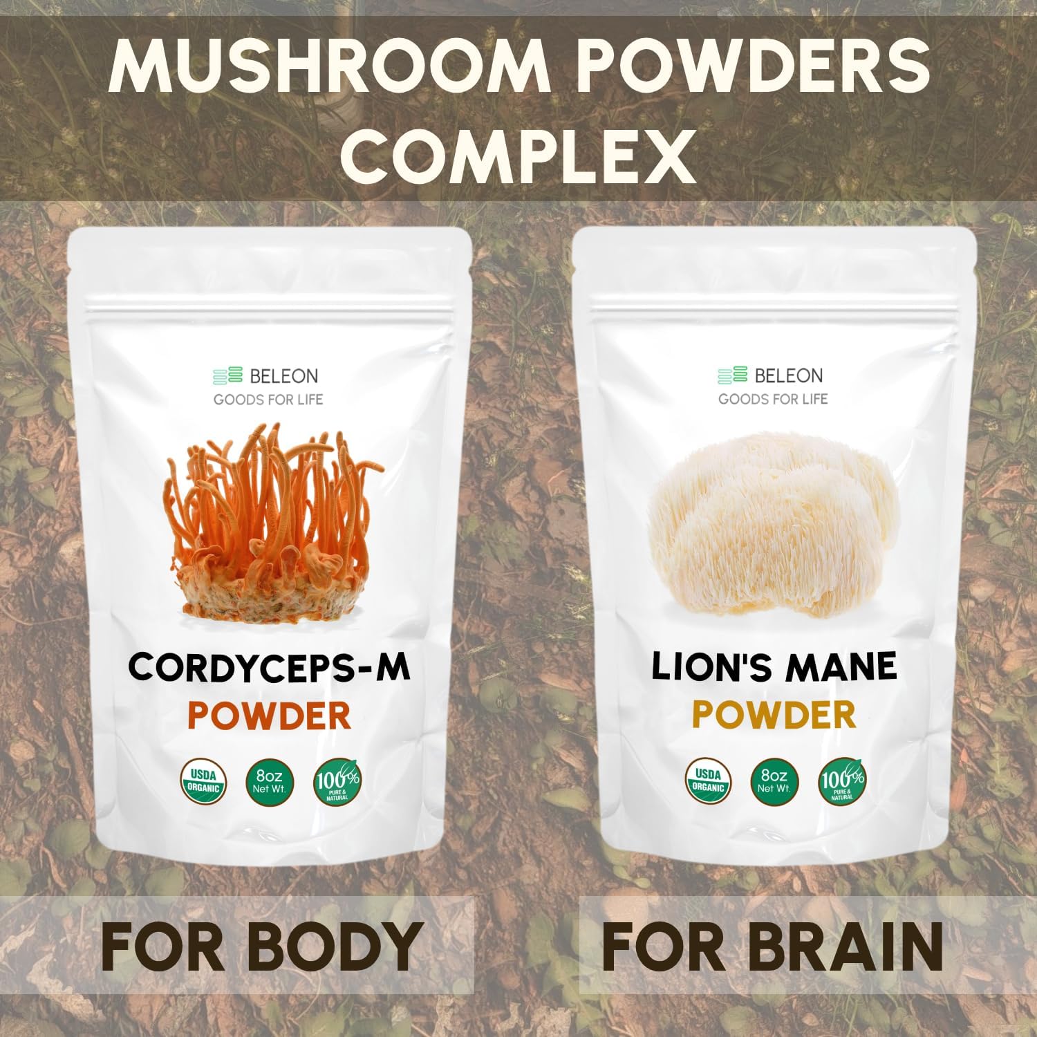 organic-cordyceps-militaris-powder-8-oz---pure-supplement-for-immune-support-rich-in-polysaccharides---beleon-goods-for-life-5