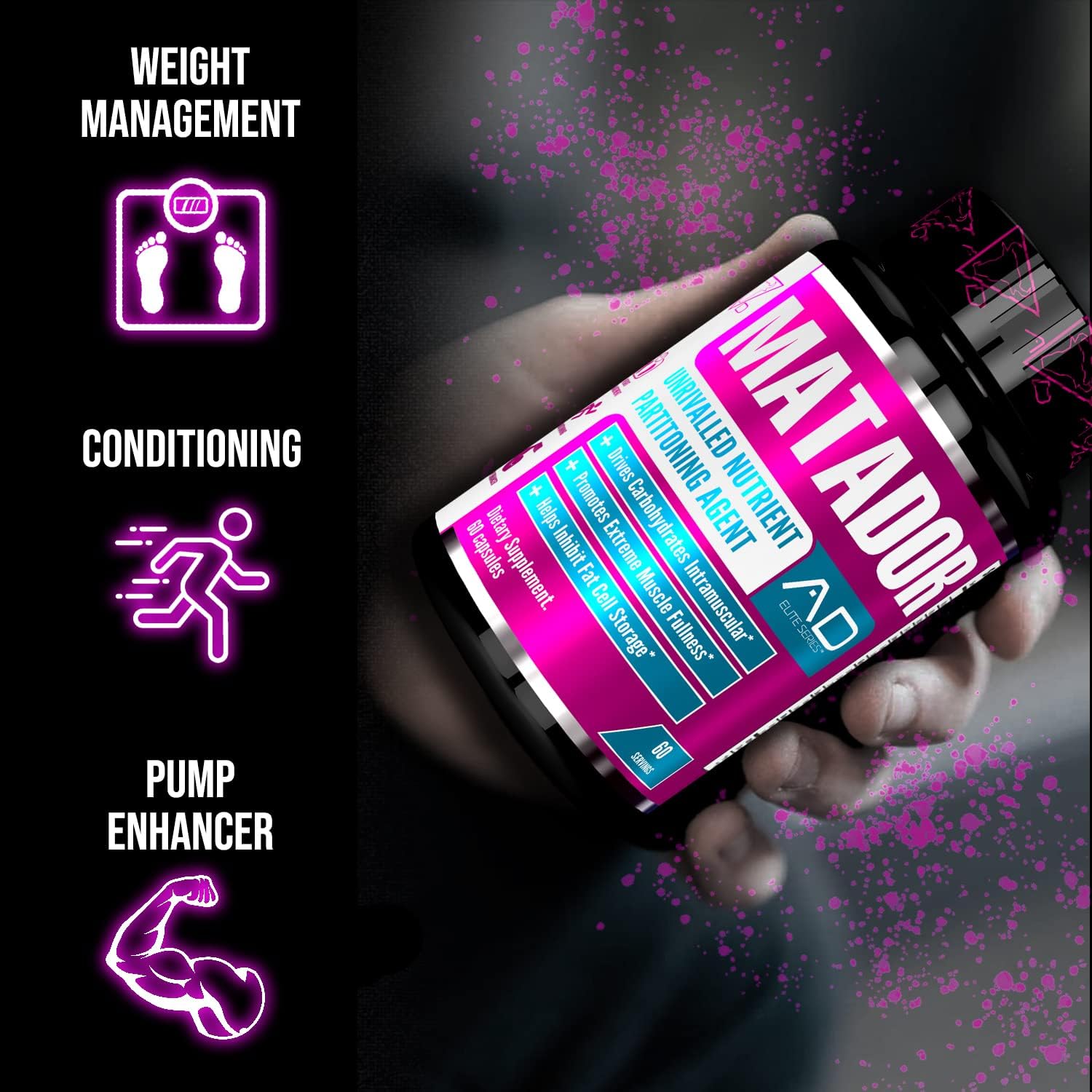 project-ad-matador-muscle-builder-capsules---enhances-muscle-pumps-promotes-growth-energy---60-count-4