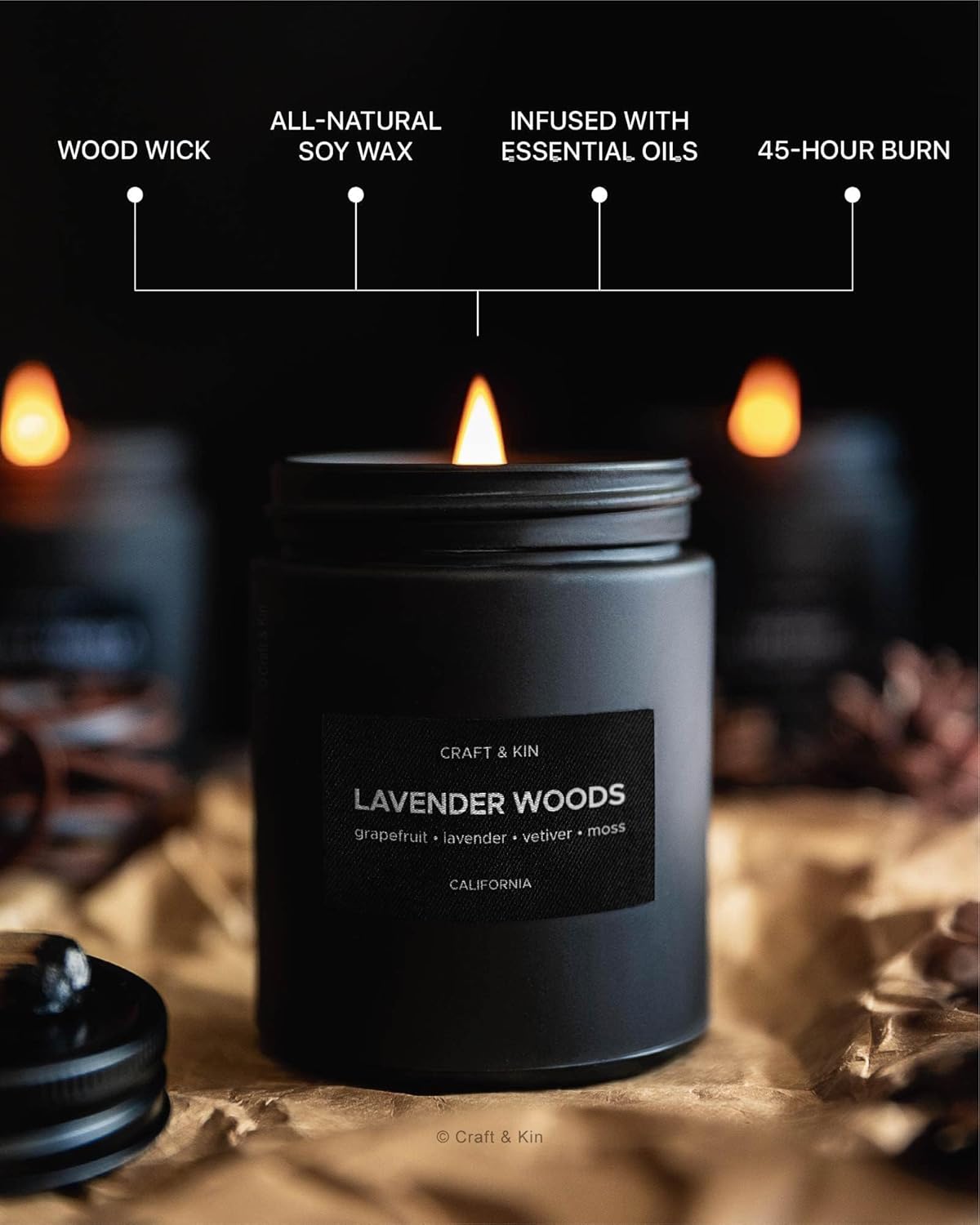 craft-kin-lavender-woods-candle-black-scented-candle-for-men-long-lasting-45-hour-burn-time-76oz-soy-wax-aromatherapy-gift-4