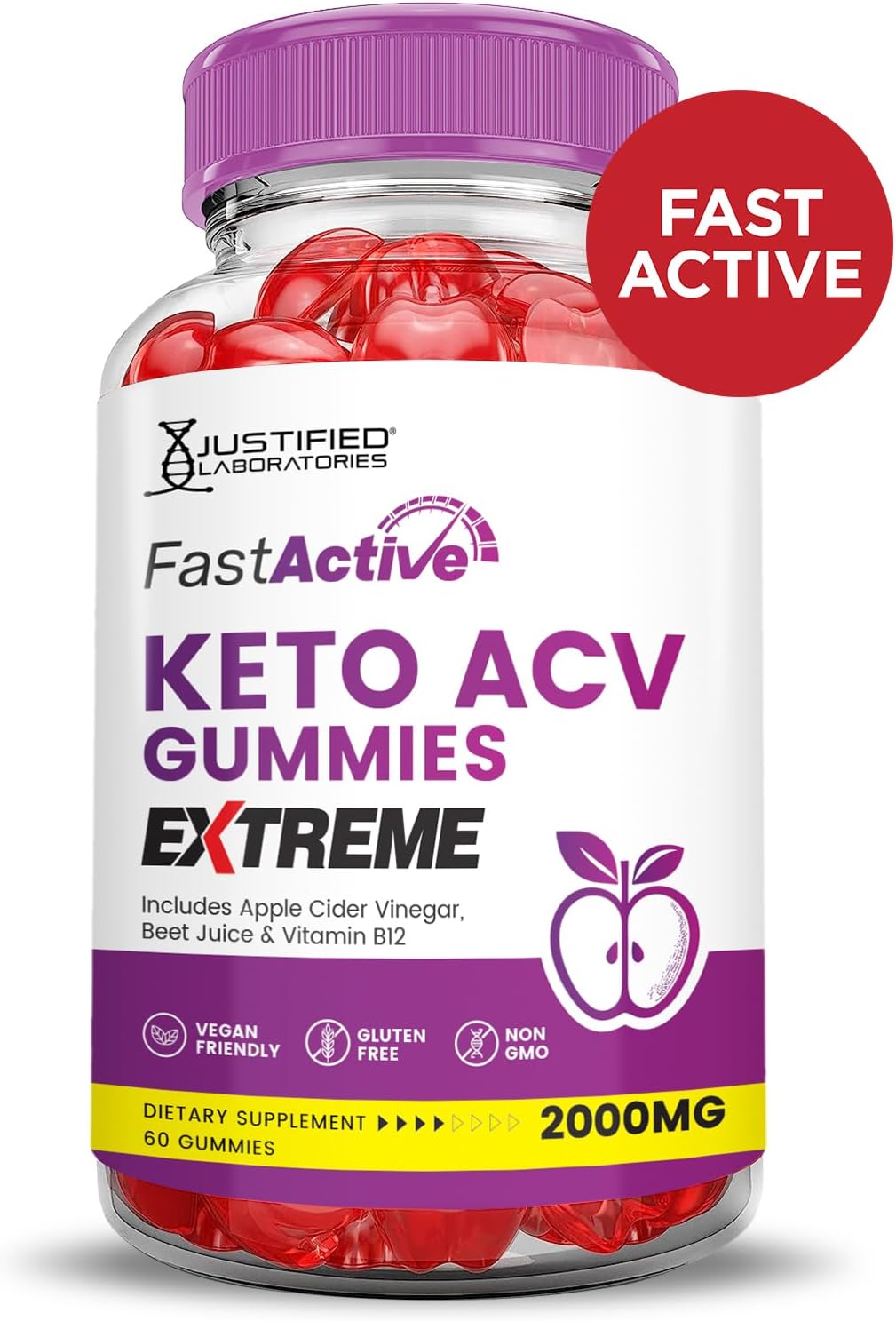 fast-active-keto-acv-gummies-3-pack---2000mg-extreme-formula-with-pomegranate-beet-juice-powder-b12---vegan-non-gmo---180-gummies-by-justified-laboratories-3