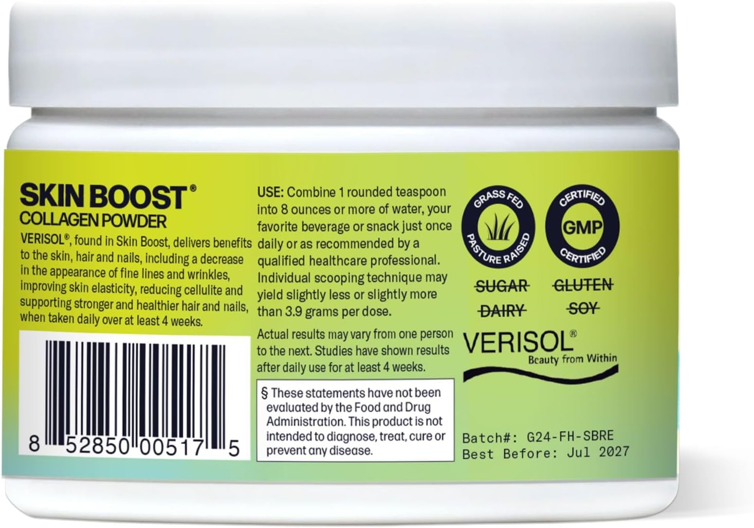 tropical-coconut-pineapple-collagen-powder---30-servings---beauty-supplement-with-verisol-collagen-vitamin-c-paleo-non-gmo-gluten-free---sparkle-skin-boost-3