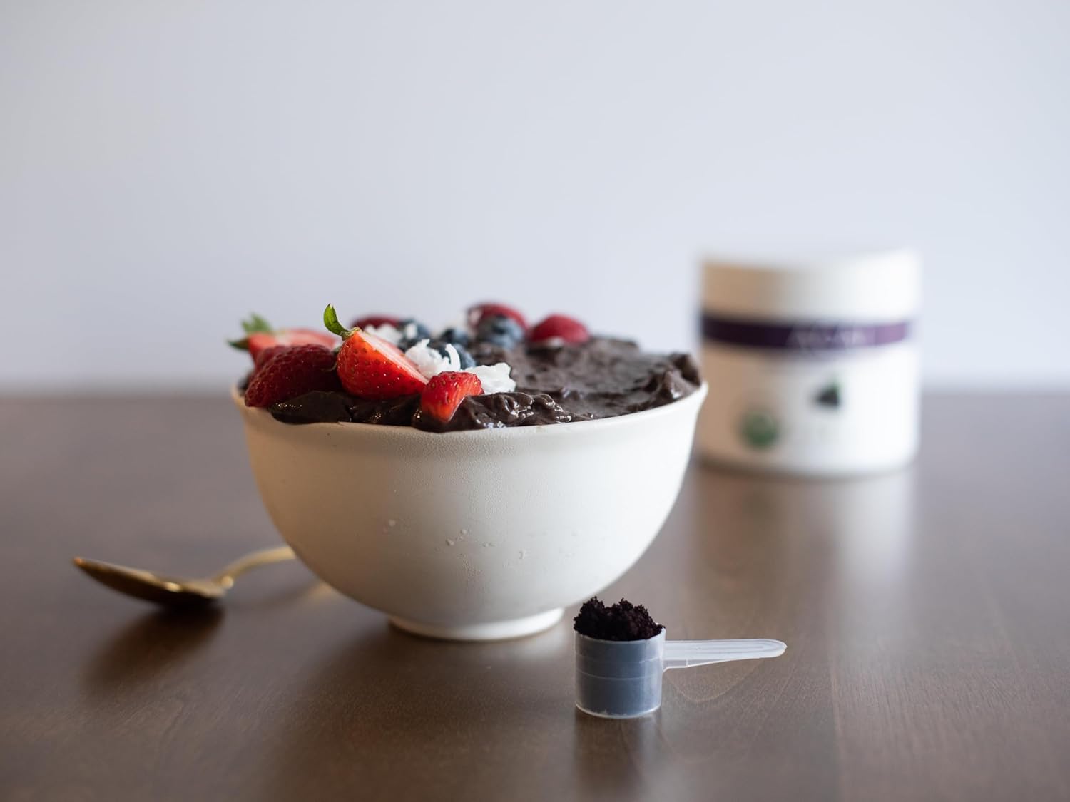 Organic Freeze-Dried Acai Powder from Brazil - 150g (50 Servings) - 100% Pure, No Citric Acid - Ideal for Smoothies & Bowls - Espot.com.au