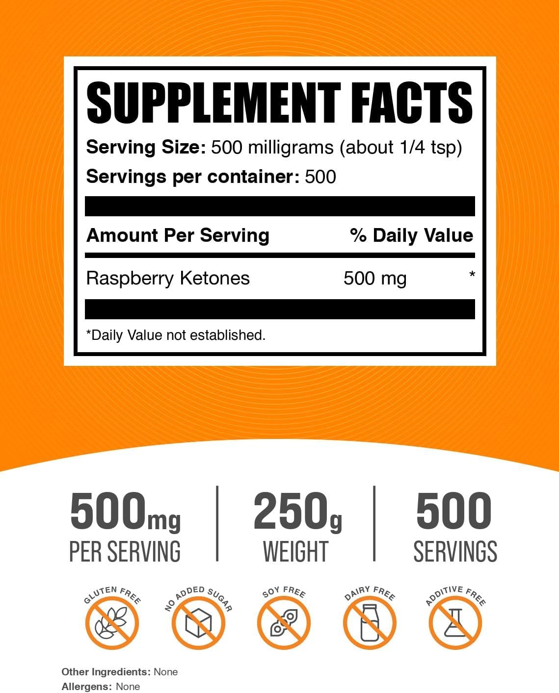 bulksupplementscom-raspberry-ketones-powder---500mg-per-serving-antioxidant-supplement---energy-support-gluten-free-250g-88-oz-pack-2