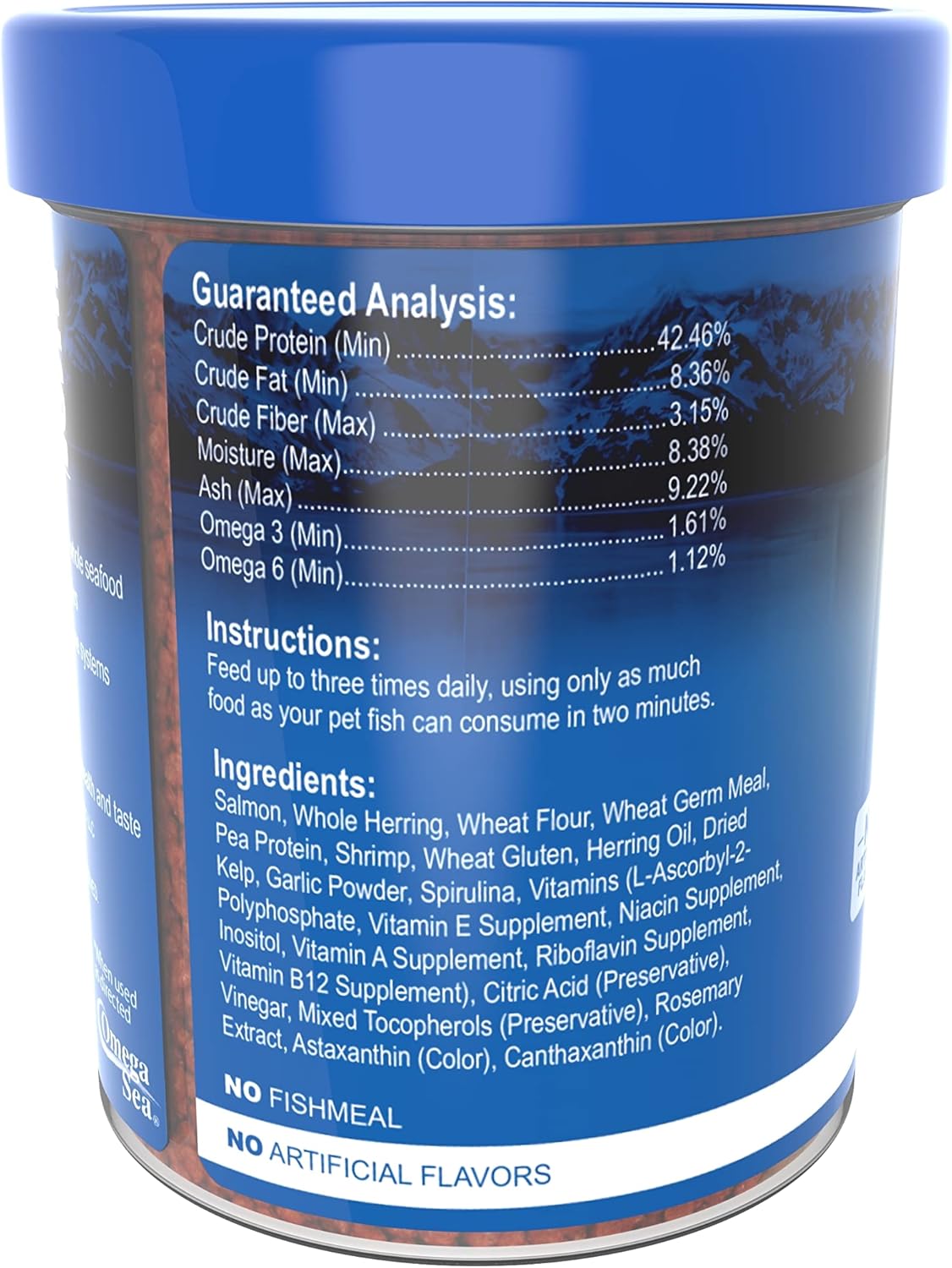 premium-omega-one-garlic-marine-small-sinking-pellets---45-oz---nutritious-fish-food-for-marine-aquariums-4