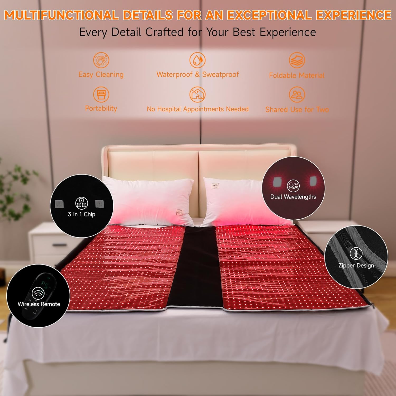 tekwoov-red-light-therapy-mat-with-3300-leds---infrared-blanket-for-full-body-pain-relief-energy-sleep-and-recovery---75x-35-sleep-bag-for-home-therapy-7