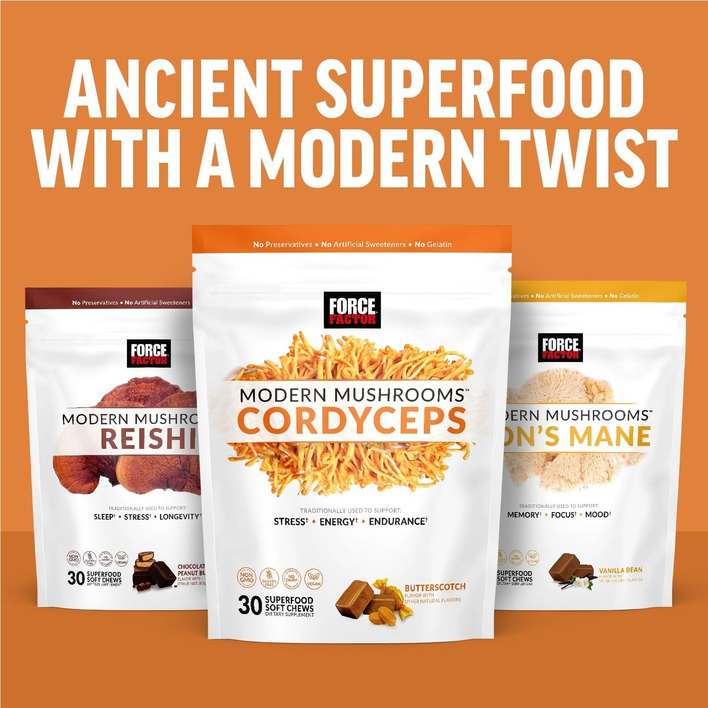 cordyceps-mushroom-soft-chews-for-stress-relief-energy-and-antioxidant-support---butterscotch-flavored-supplement-with-vitality-benefits---30-pack-8