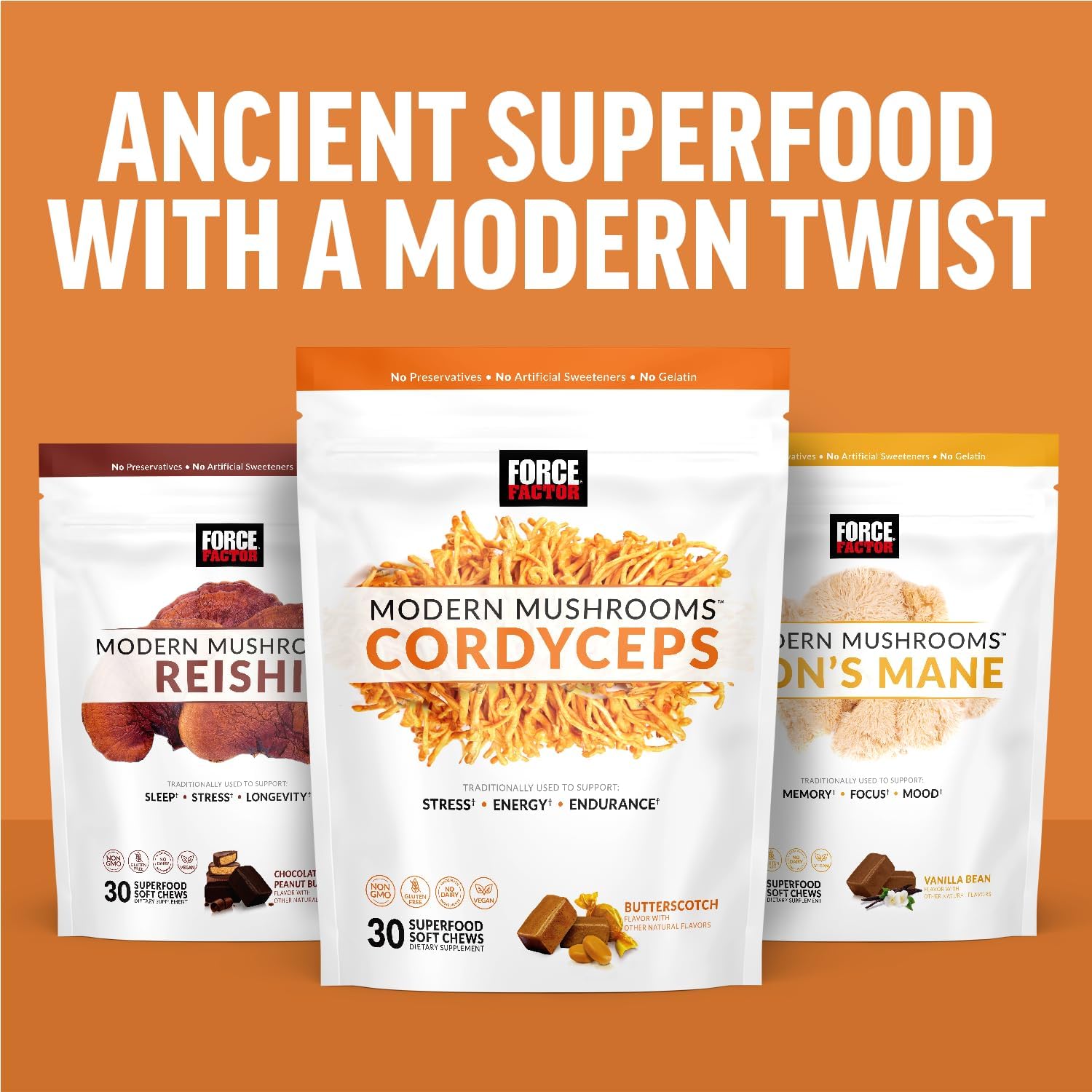 cordyceps-mushroom-soft-chews-for-stress-relief-energy-and-antioxidant-support---butterscotch-flavored-supplement-with-vitality-benefits---30-pack-8