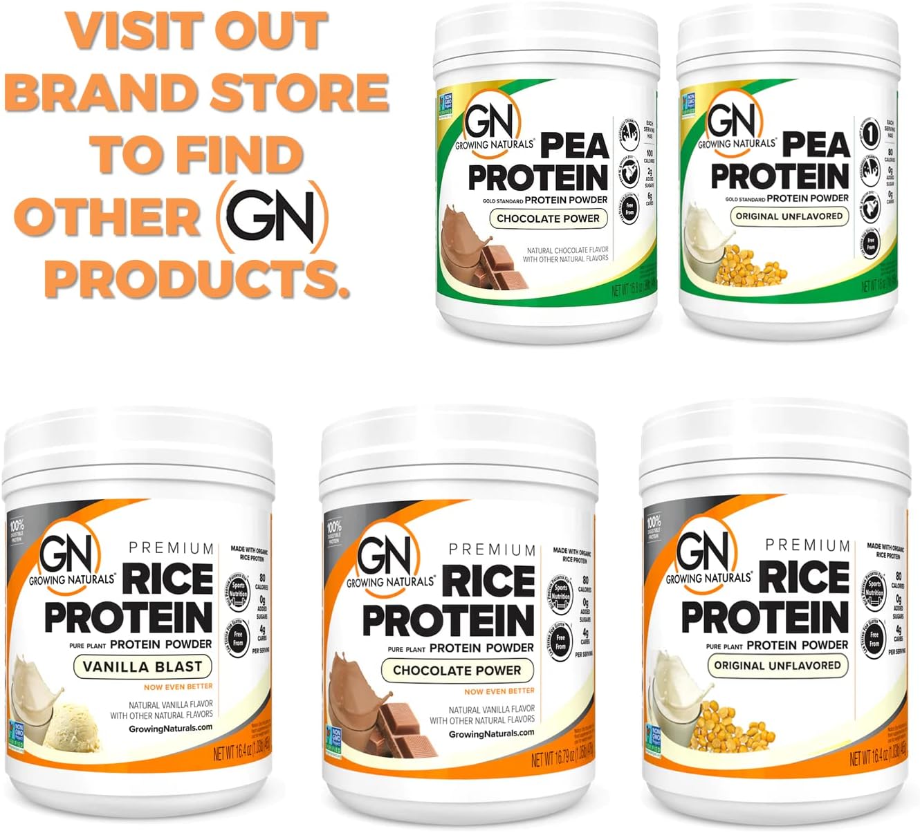 organic-vanilla-blast-pea-protein-powder---vegan-plant-based-low-carb-low-sugar-bcaa---1lb-pack-7