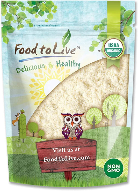 4lb-organic-almond-flour---extra-fine-blanched-meal-non-gmo-low-carb-culinary-grade-kosher-keto-paleo-vegan---bulk-powder-by-food-to-live-1