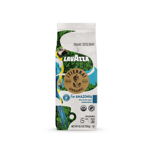 organic-lavazza-tierra-amazonia-whole-bean-coffee-105-oz-bag---medium-roast-with-balanced-aromatic-notes---fruity-and-floral---packaging-varies-1
