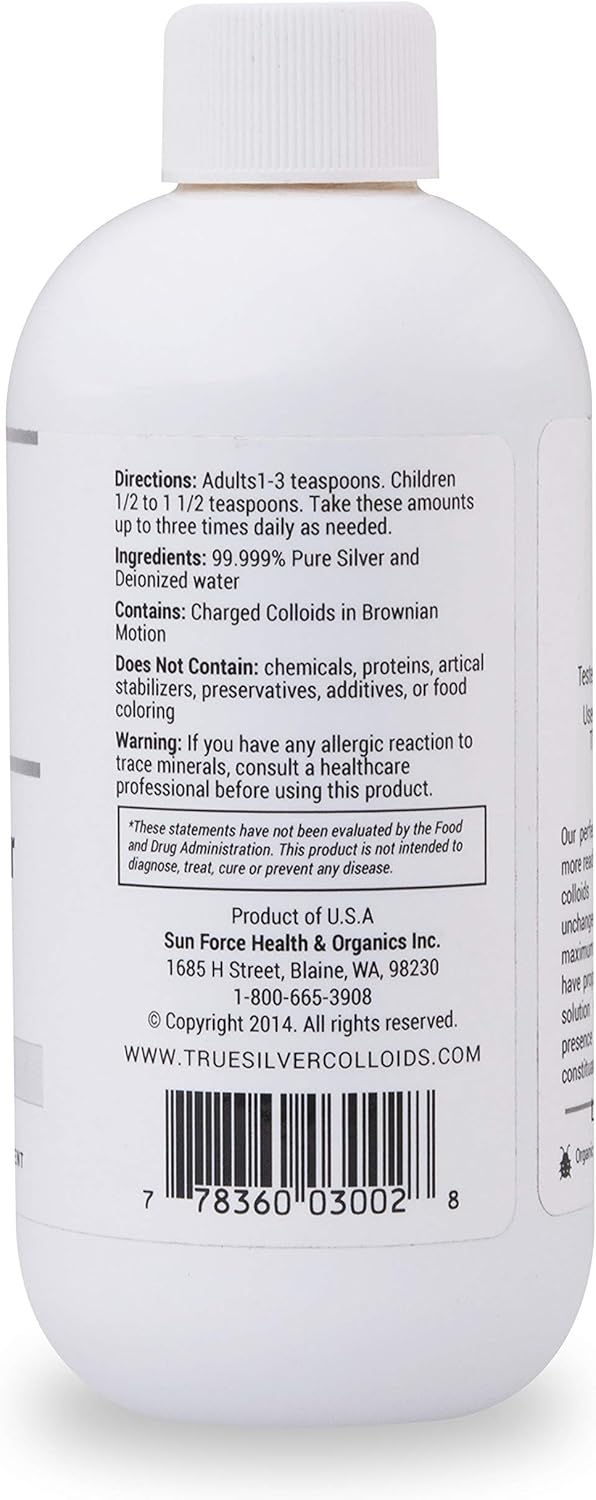 sunforce-health-organics-10-ppm-true-colloidal-silver-supplement---natural-immune-support-for-adults-and-kids---8-ounce-bottle-4