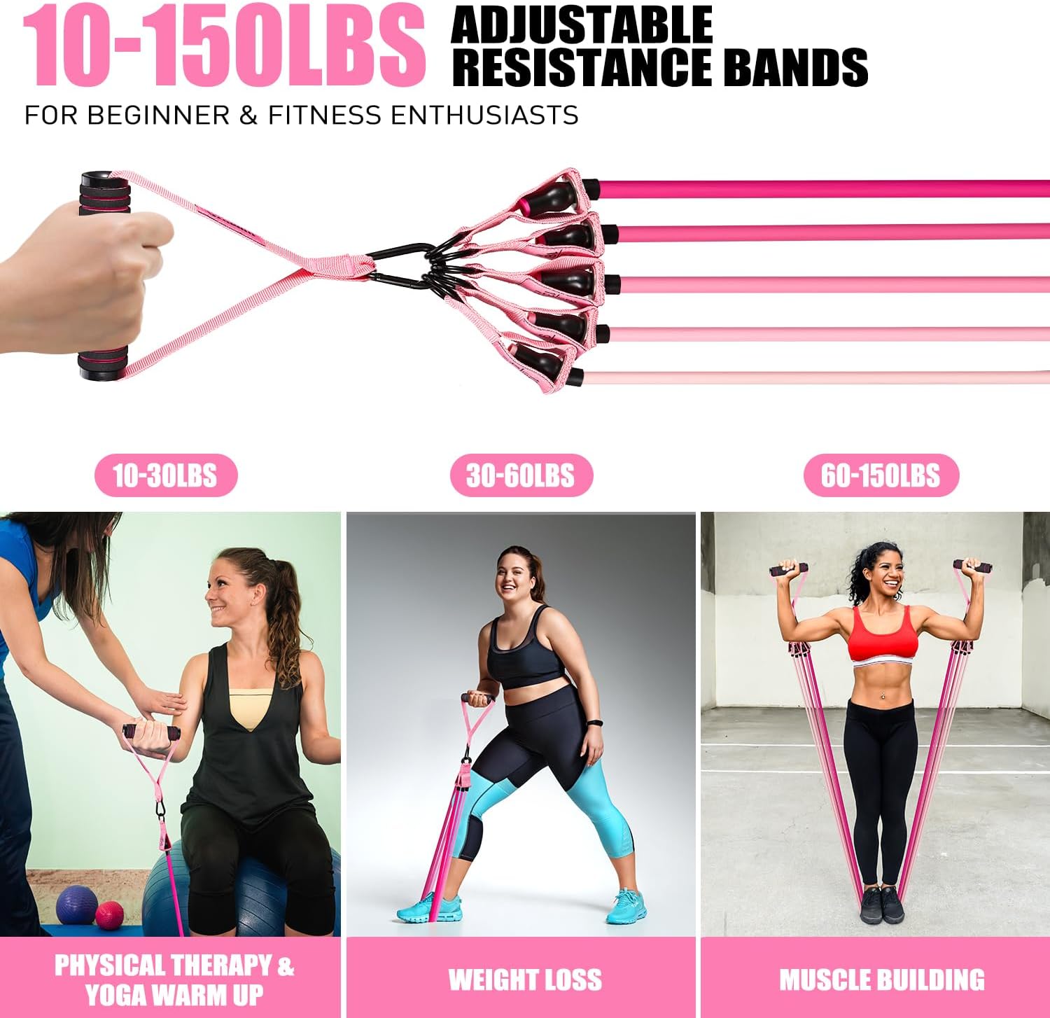 resistance-bands-with-handles-for-women---exercise-equipment-for-home-gym-training-bands-with-door-anchor-and-ankle-straps---ideal-for-fitness-and-physical-therapy-5