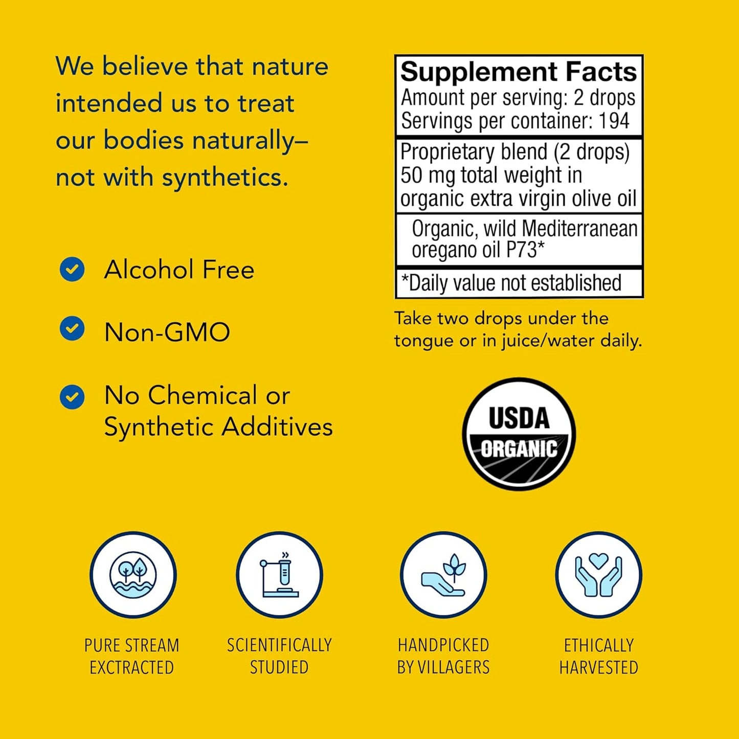 Organic Oreganol P73 Oil - Immune Support and Optimal Health - 0.45 fl. oz. - Non-GMO - North American Herb & Spice - Espot.com.au