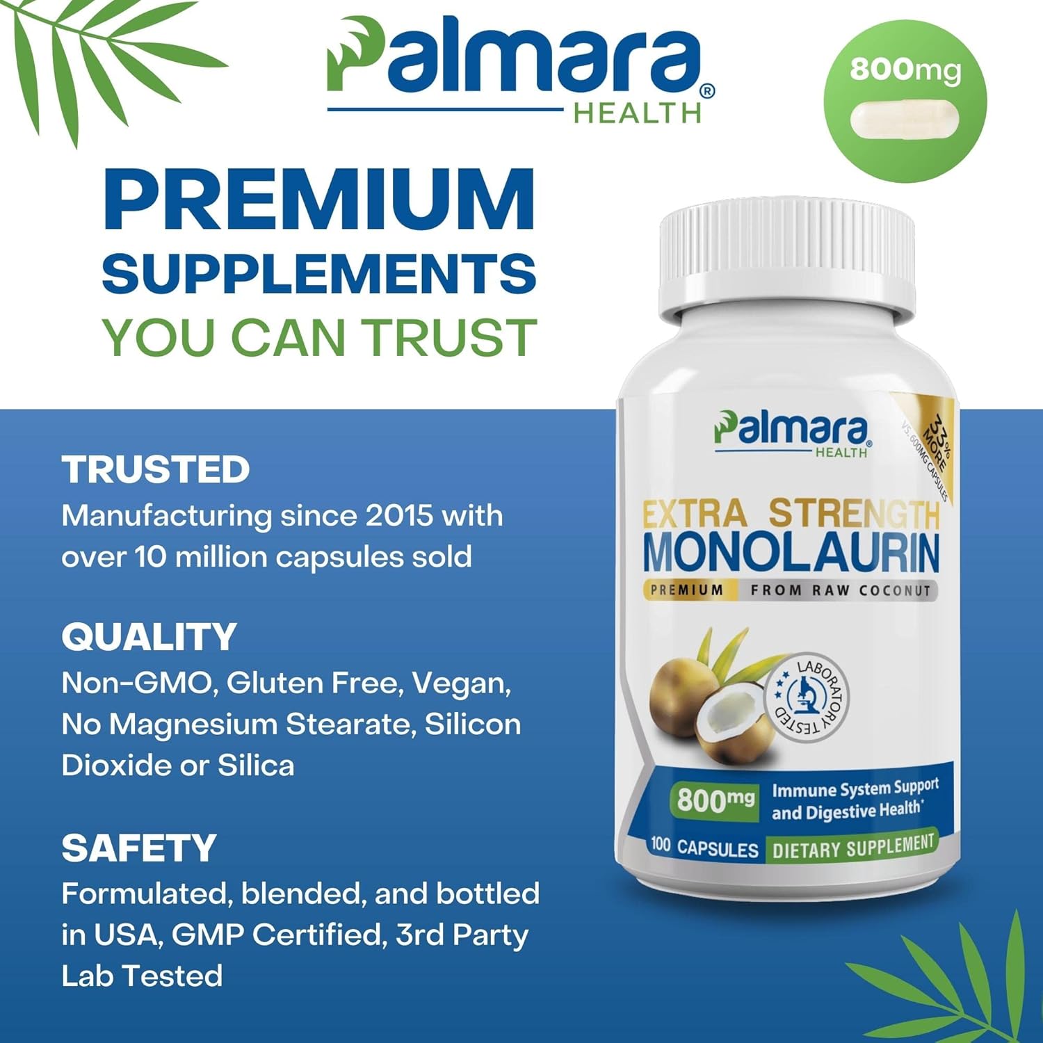 2-pack-palmara-health-monolaurin-capsules---extra-strength-1600mg-per-serving-800mg-per-capsule---total-200-capsules-3