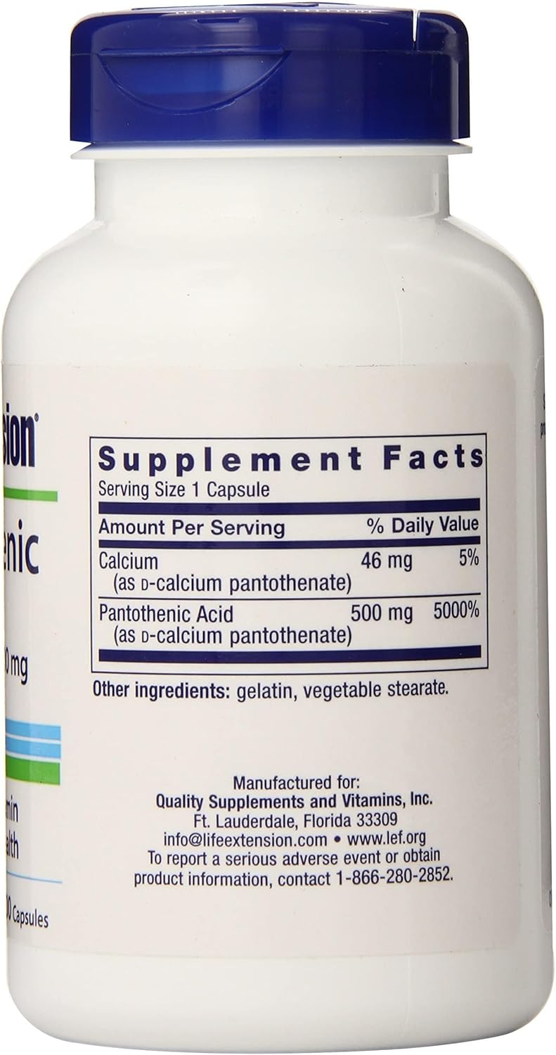 high-strength-pantothenic-acid-vitamin-b-5-500mg-capsules---100-count-vegan-friendly-supplement-2