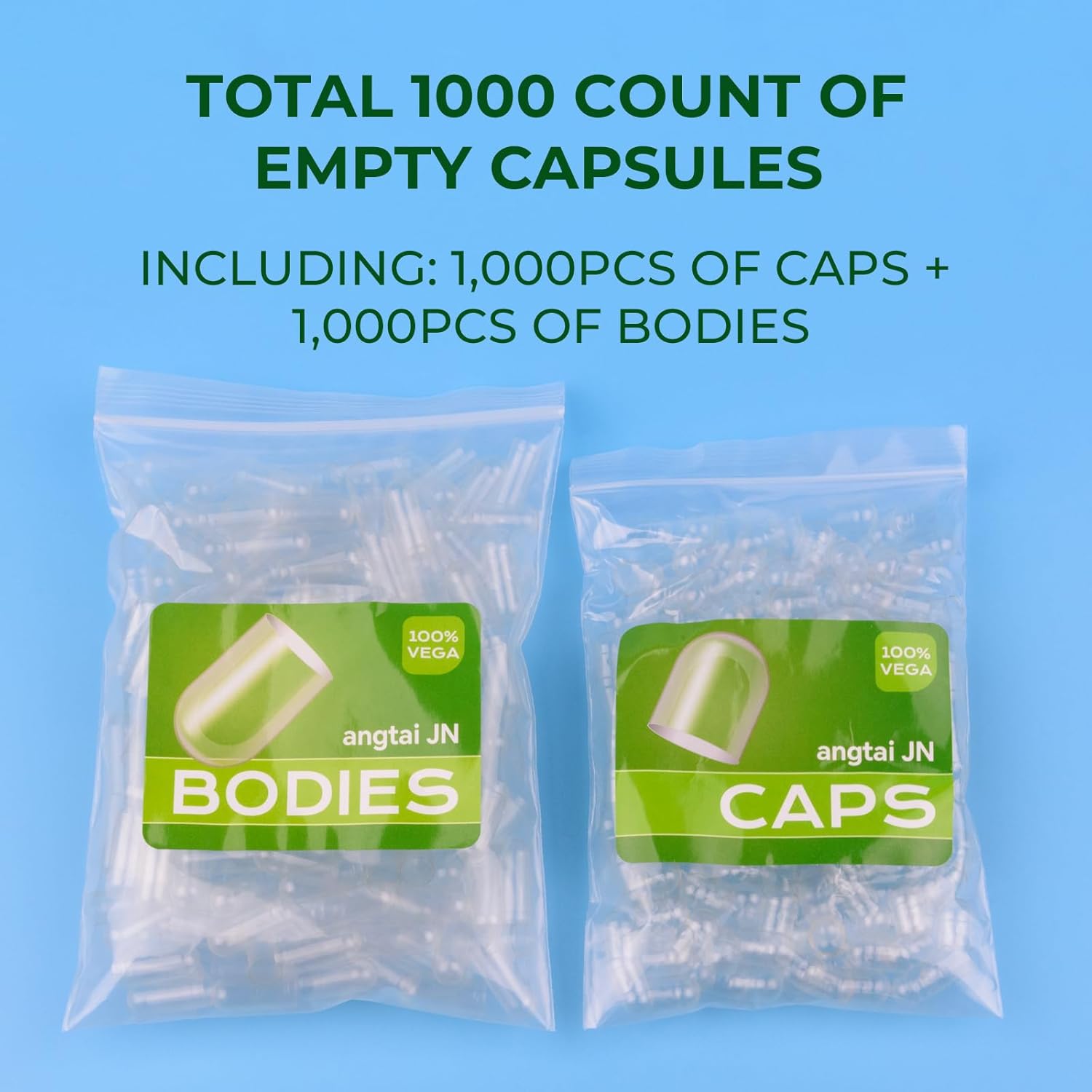 angtai-jn-vegan-size-0-empty-pill-capsules-kit---1000-caps-1000-bodies---plant-based-gluten-free-non-gmo-halal-certified---diy-your-own-vegetarian-supplements-2