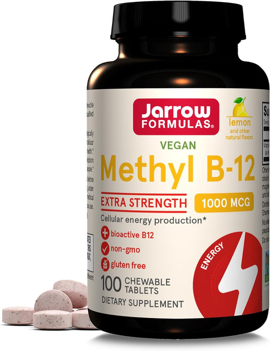 jarrow-formulas-extra-strength-methyl-b-12-chewable-tablets---100-count---lemon-flavored---cellular-energy-support---100-day-supply-1