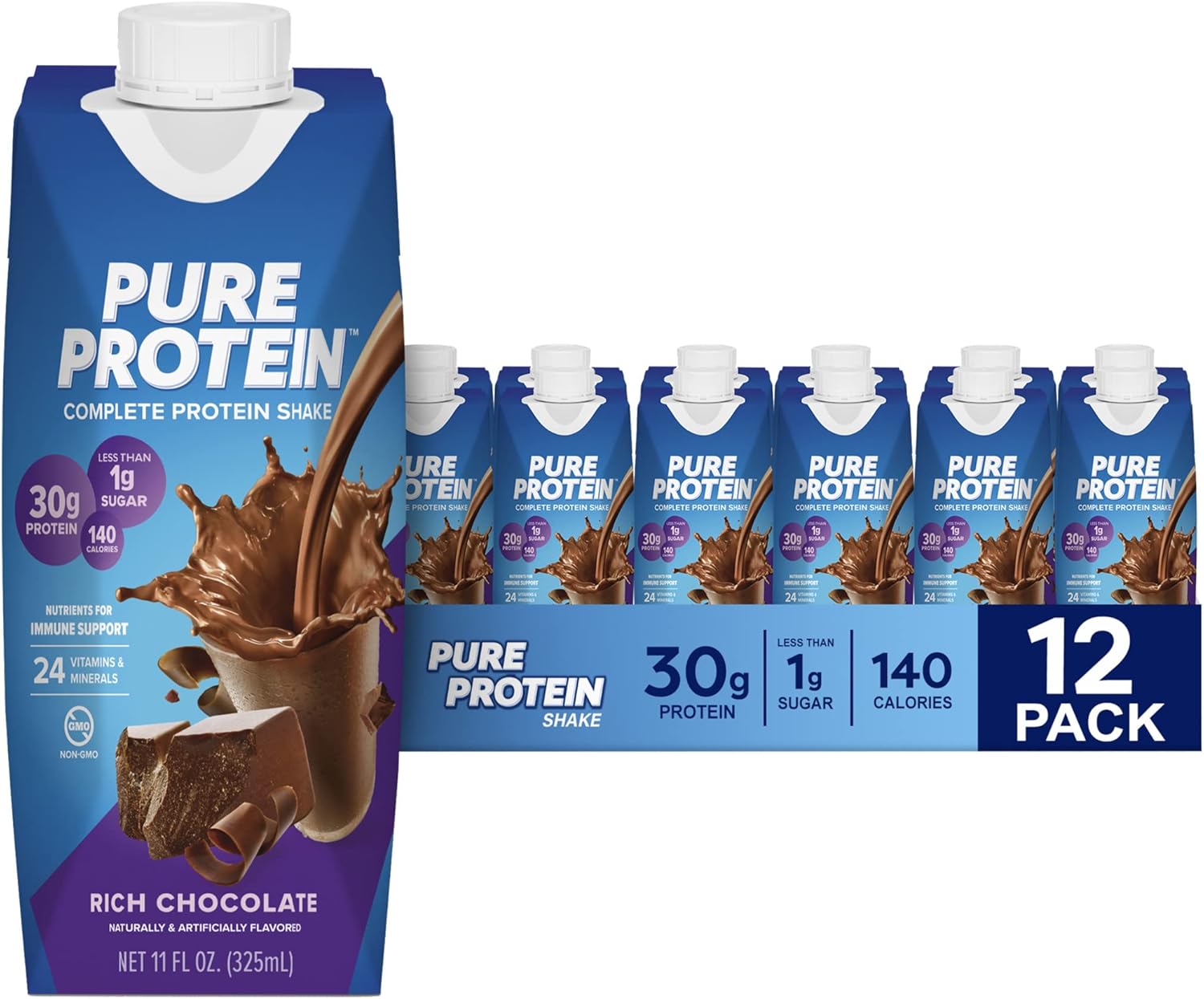 chocolate-protein-shake-30g-complete-protein-ready-to-drink-keto-friendly-with-vitamins-a-c-d-and-e-zinc-for-immune-health---11oz-bottles-12-pack-1