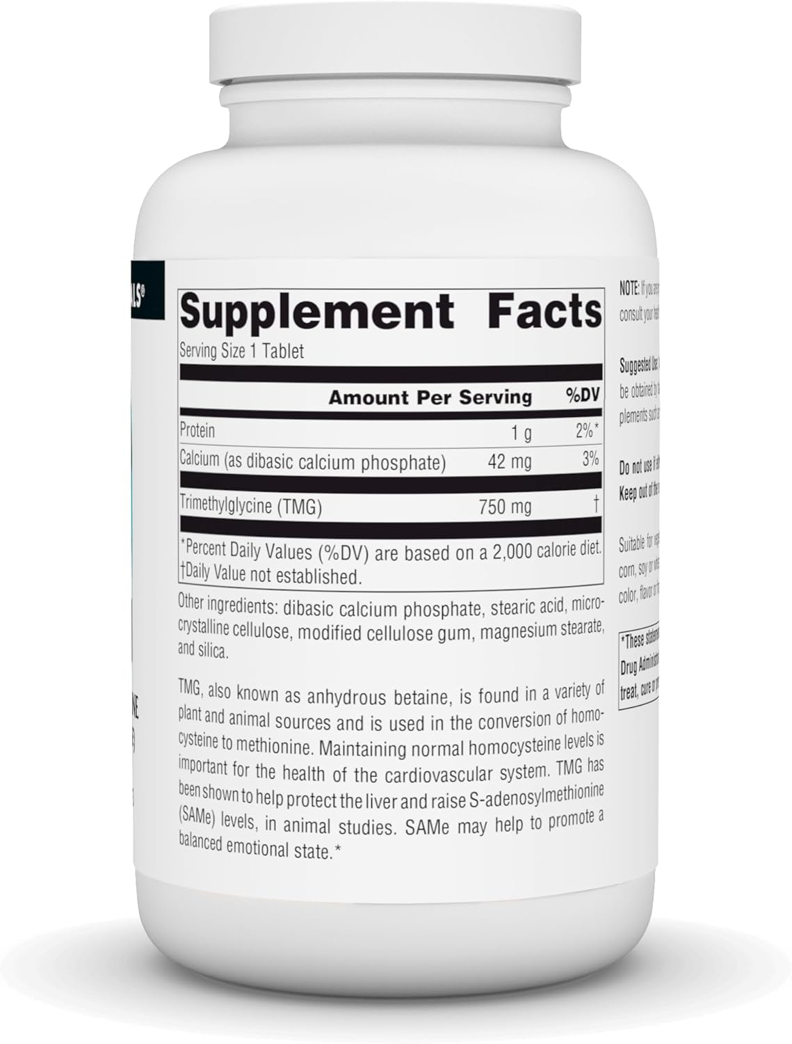 source-naturals-tmg-750mg-trimethylglycine-anhydrous-betaine---240-tablets---energy-support-and-cardiovascular-health-supplement-2