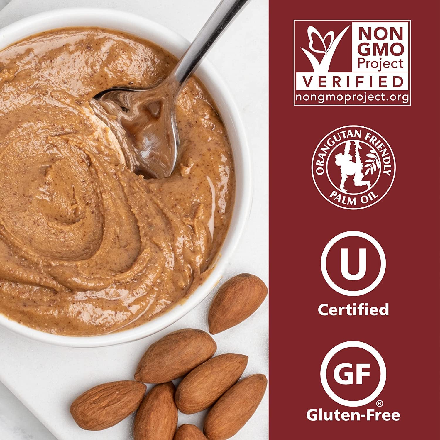 justins-classic-almond-butter---two-ingredient-no-stir-gluten-free-non-gmo-keto-friendly---16oz-jar-pack-of-2---responsibly-sourced-2