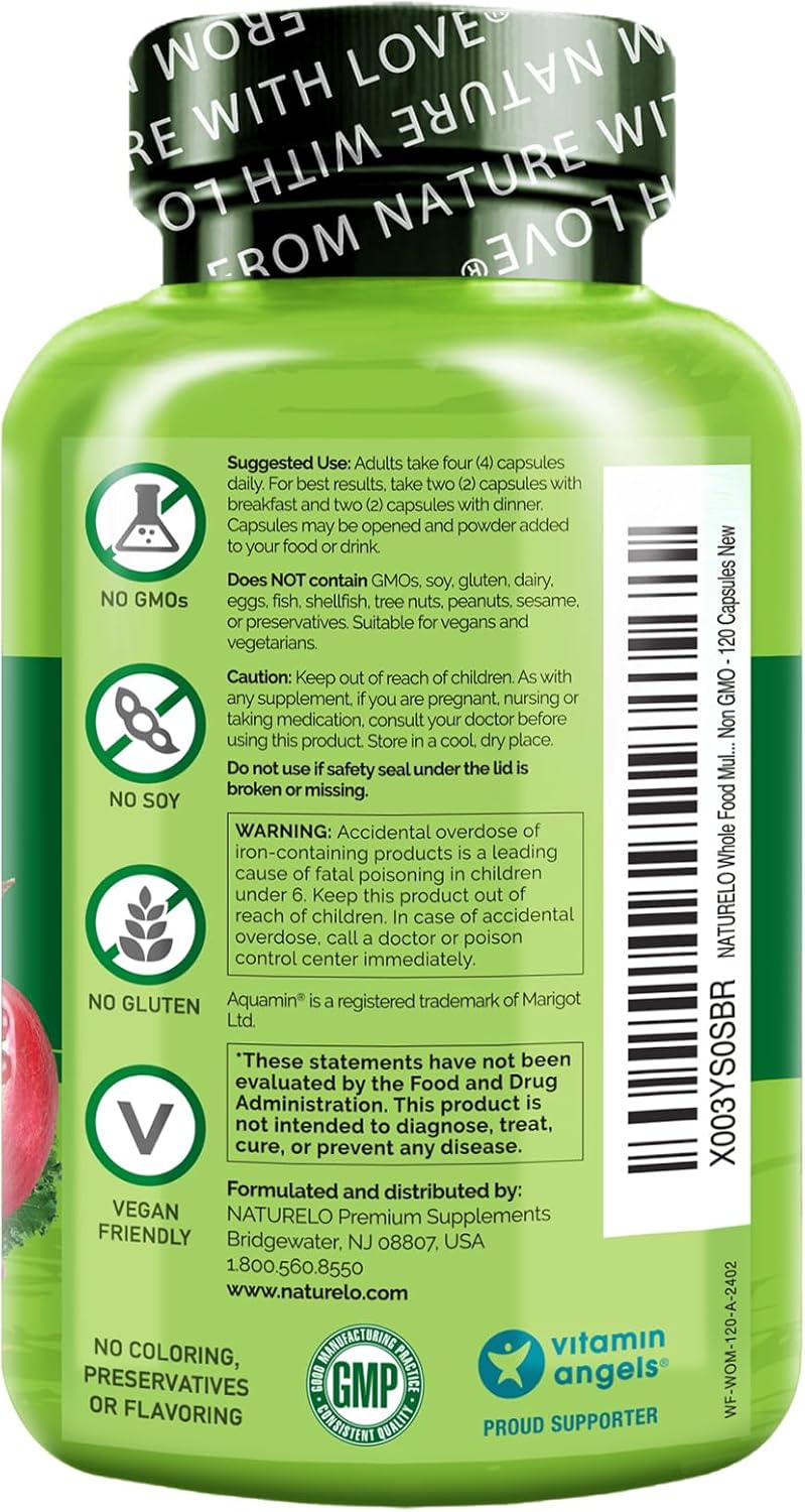 womens-whole-food-multivitamin-with-vitamins-minerals-organic-extracts---energy-heart-health---vegan-non-gmo---120-capsules-3