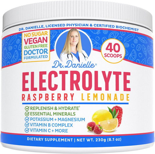 dr-danielles-electrolyte-powder-mix---energy-boosting-hydration-supplement-with-raspberry-lemonade-flavor---keto-friendly-sugar-free-formula-1