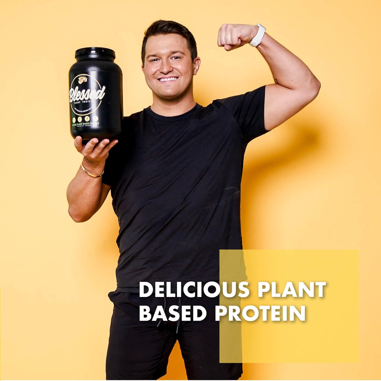 organic-vegan-protein-powder---plant-based-meal-replacement-shake-23g-pea-protein-dairyglutensoy-free-no-added-sugar---30-servings-banana-bread-6