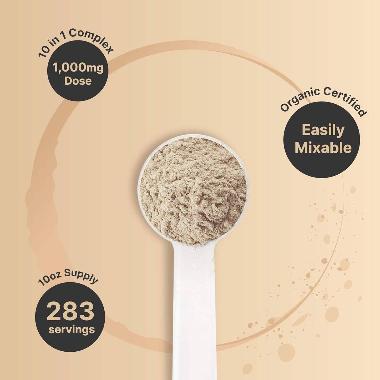organic-10-in-1-mushroom-powder-blend-10oz---lions-mane-shiitake-reishi-turkey-tail-chaga-more---energy-boost-immune-support-brain-health---no-fillers---great-for-coffee-4