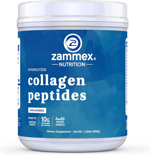 zammex-premium-collagen-peptides-powder---unflavored-hydrolyzed-proteins-for-hair-skin-nails-joints---grass-fed-non-gmo-paleo-keto-friendly---60-servings-1