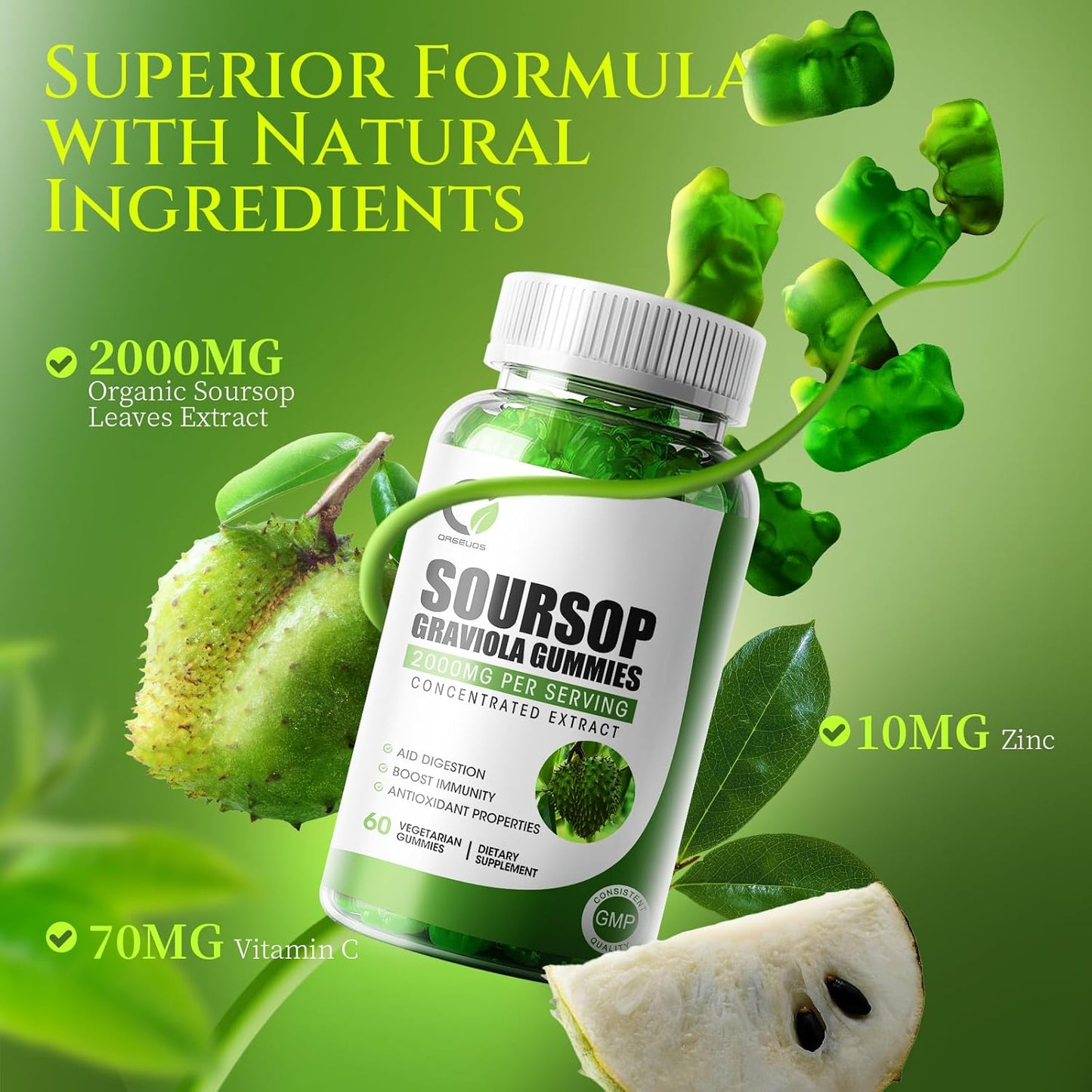 organic-soursop-graviola-gummies-with-vitamin-c-zinc---immune-support-antioxidant-boost---2000mg-soursop-extract---gluten-free-vegan-formula---digestive-aid---60-gummies-2