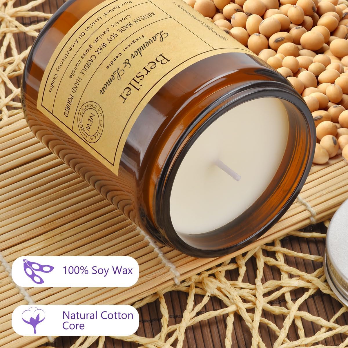 lavender-lemon-scented-soy-wax-candle-for-stress-relief-and-relaxation---perfect-aromatherapy-gift-for-women---7oz-candle-for-home---birthday-or-christmas-gift-4