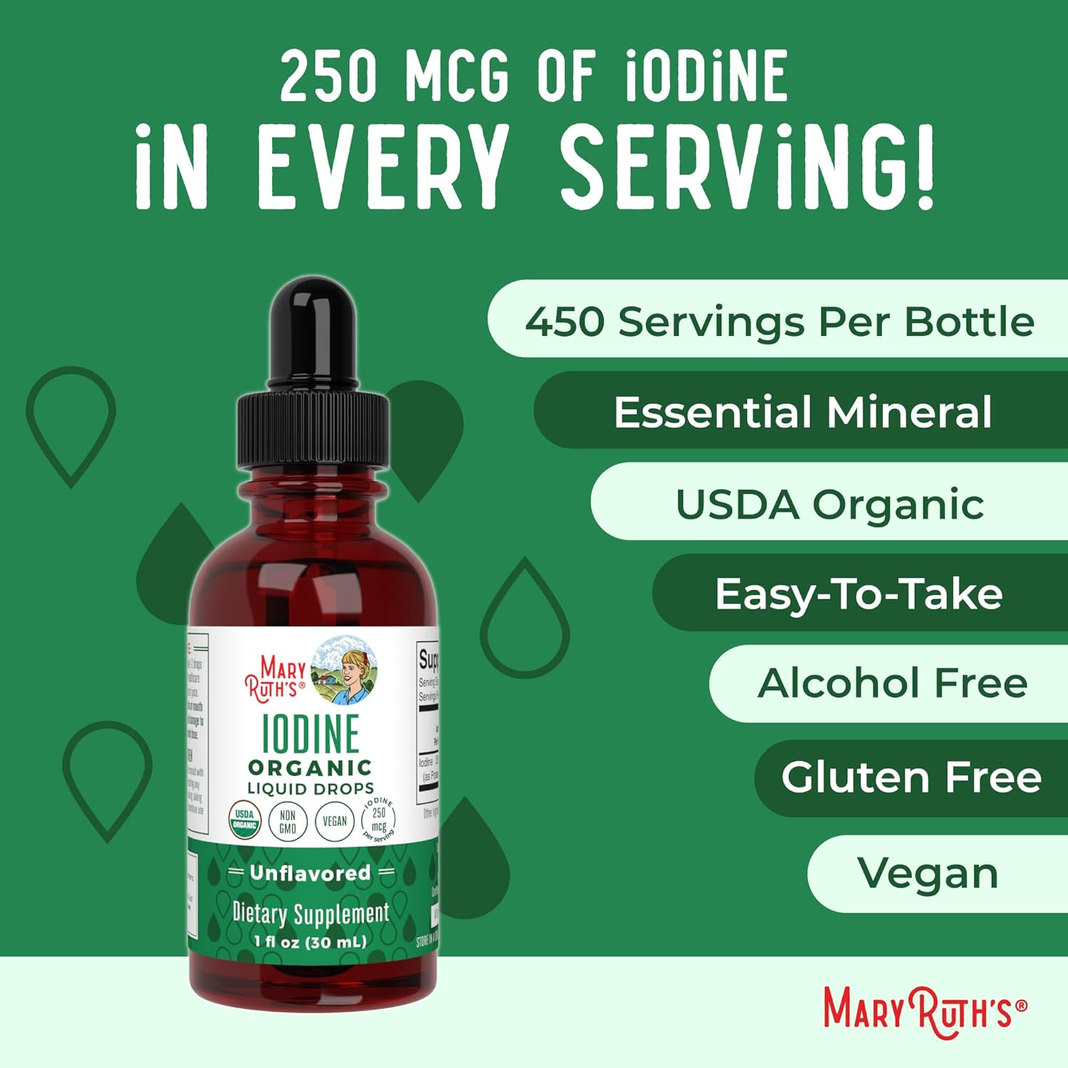 usda-organic-iodine-liquid-drops---1-year-supply-450-servings---thyroid-health-support---vegan-non-gmo---gluten-free---1-fl-oz-7