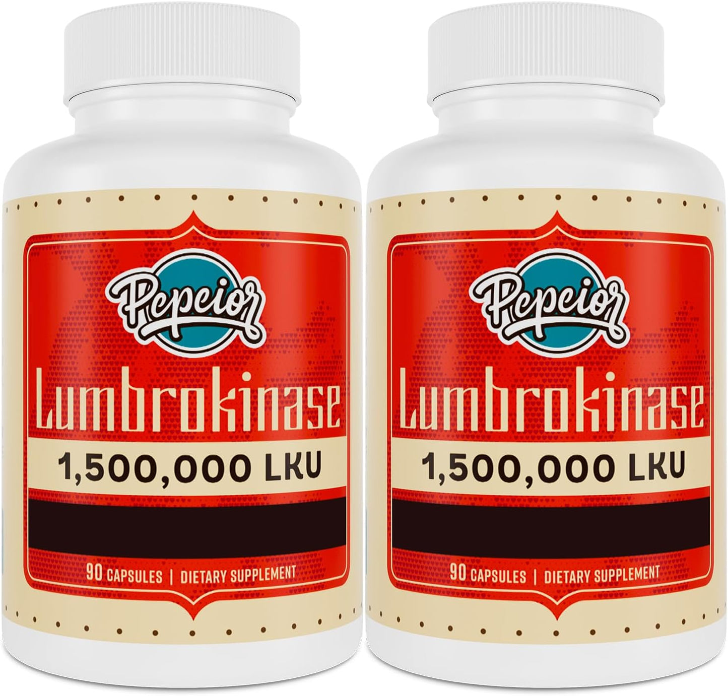 200mg-pepeior-lumbrokinase-supplement-with-max-1500000-lku---enzyme-capsules-for-cardiovascular-health---90-capsules-2-bottles-1