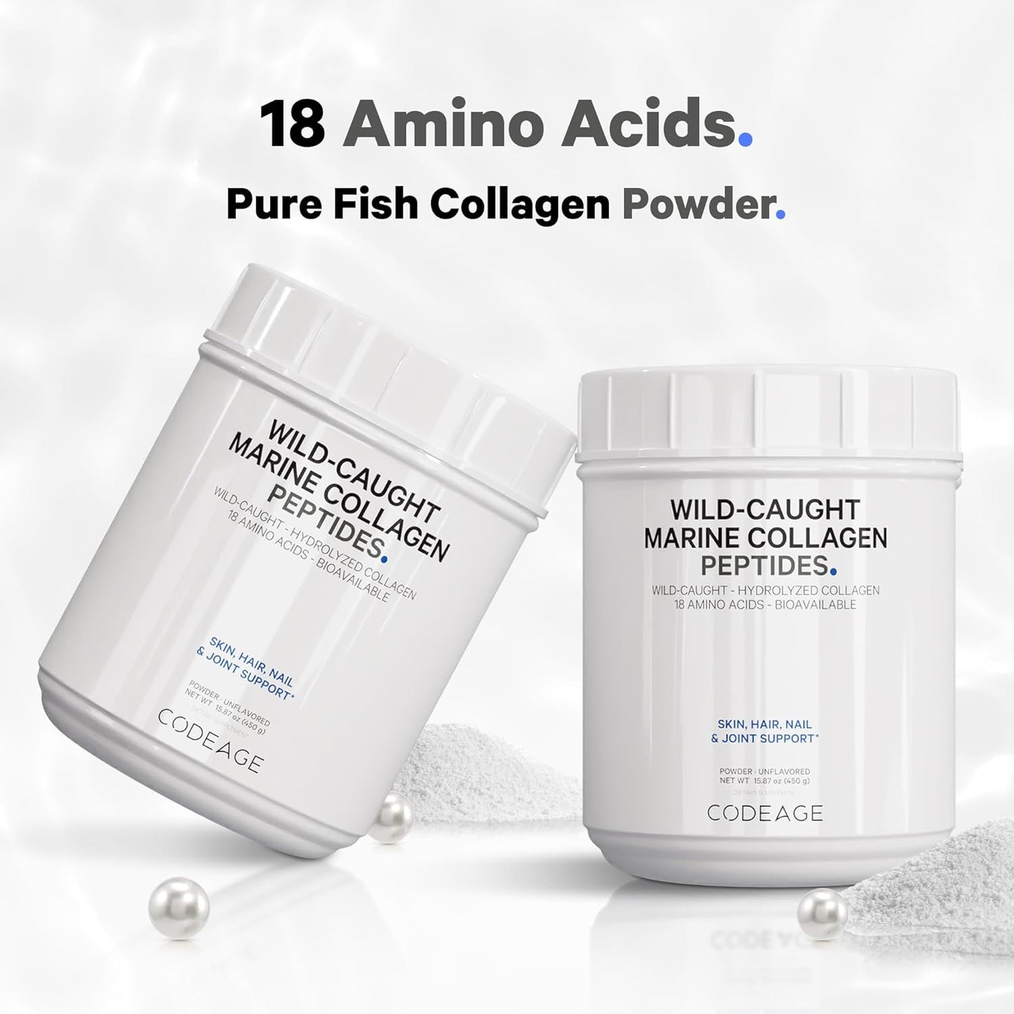 wild-caught-hydrolyzed-fish-collagen-peptides-powder---type-1-3-protein-supplement-for-skin-hair-nails---amino-acids---paleo-friendly---non-gmo---1587-oz-5