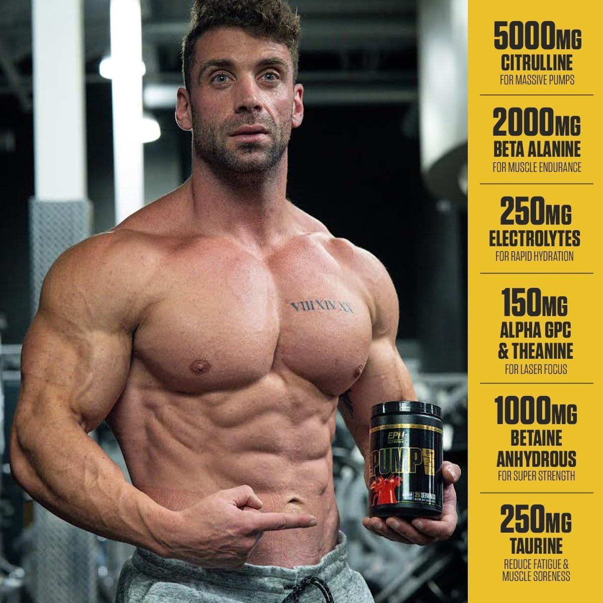 hydrapump-stimulant-free-pre-workout-powder-with-nitric-oxide-booster-electrolytes-nootropics---pineapple-blast-flavor---enhances-pumps-focus-stamina-muscle-growth-hydration-3