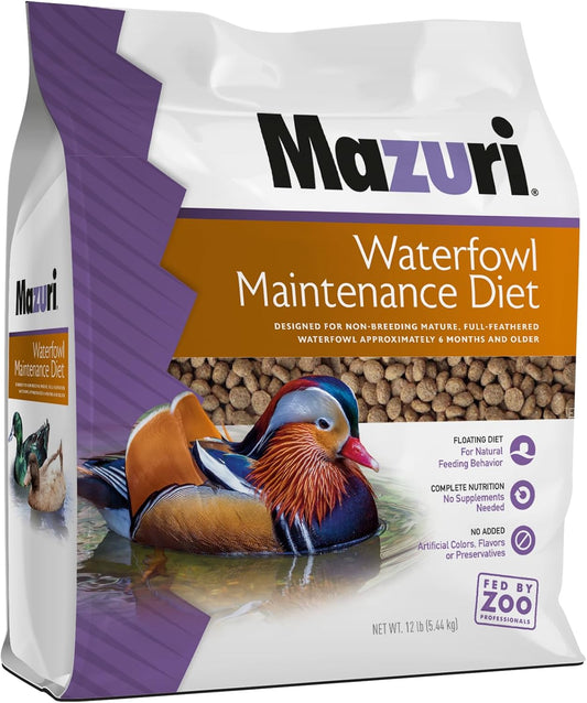 mazuri-waterfowl-maintenance-diet---12-pound-bag-for-optimal-nutrition-and-health-1