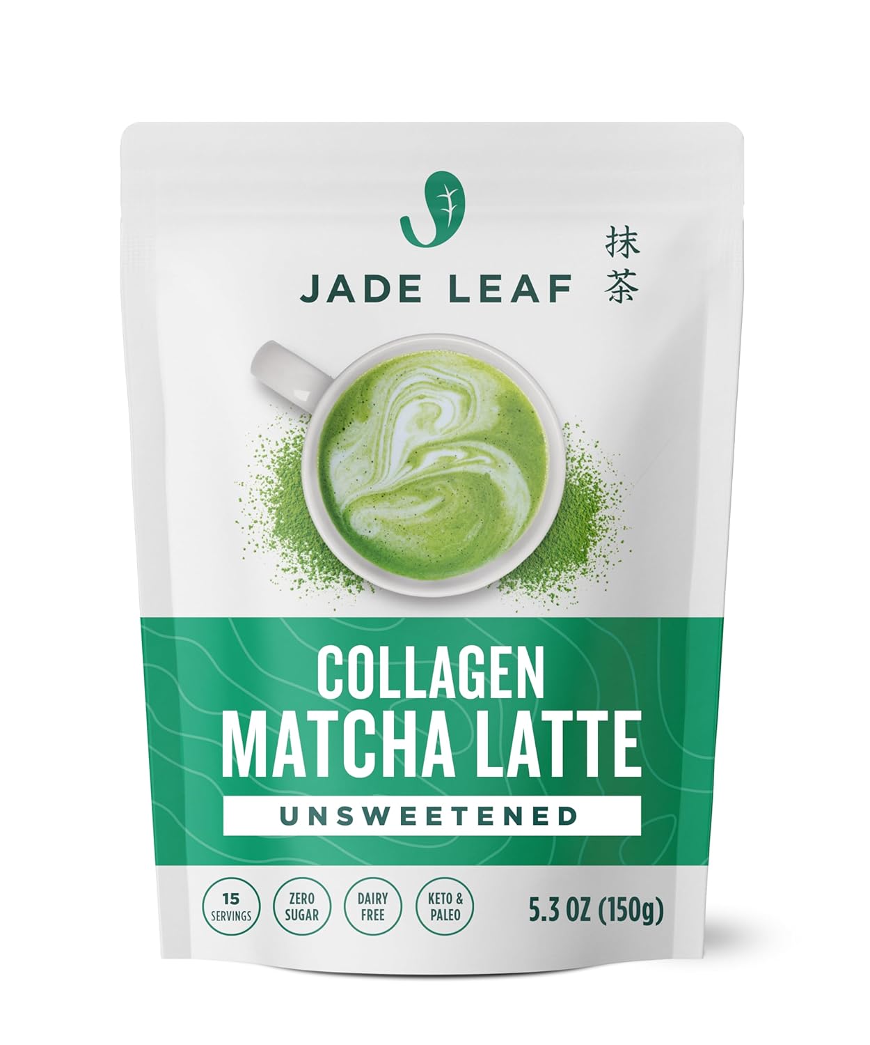 premium-japanese-collagen-matcha-latte-green-tea-powder---unsweetened-sugar-free-barista-crafted-mix-for-15-servings-53-oz-1