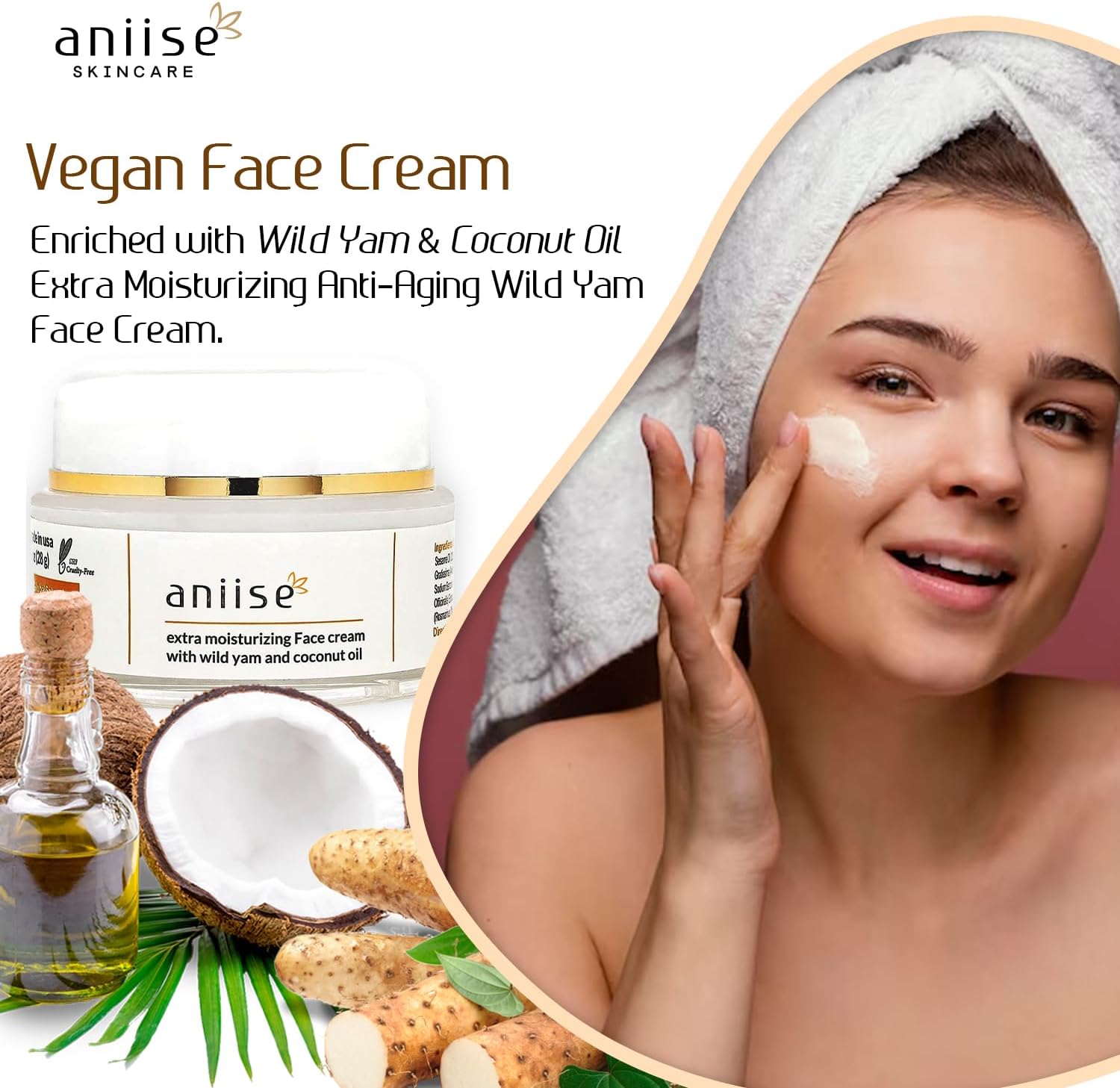 aniise-wild-yam-extra-moisturizing-face-cream-with-coconut-oil-for-menopause-menstrual-relief---anti-aging-cream-for-very-dry-skin---1-oz-4