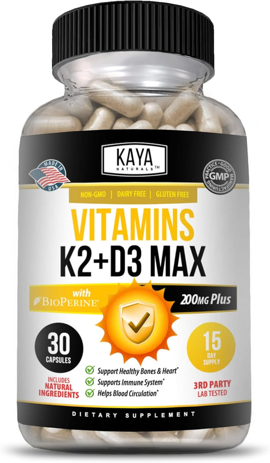 vitamin-k2-d3-5000iu-supplement-for-heart-and-bone-health---mk-7-easy-swallow-capsules-with-bioperine---30-veggie-count-1