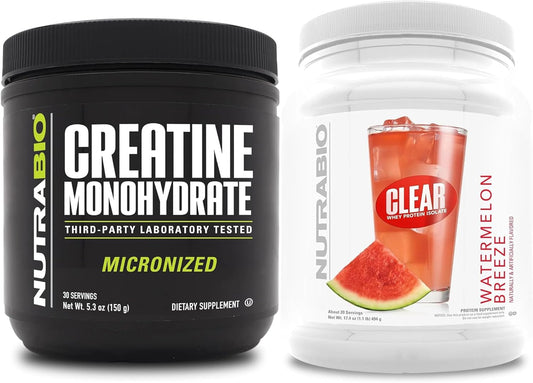 nutrabio-creatine-monohydrate-unflavored-clear-whey-protein-isolate-watermelon-breeze-bundle---muscle-energy-growth-recovery-strength---150g-1