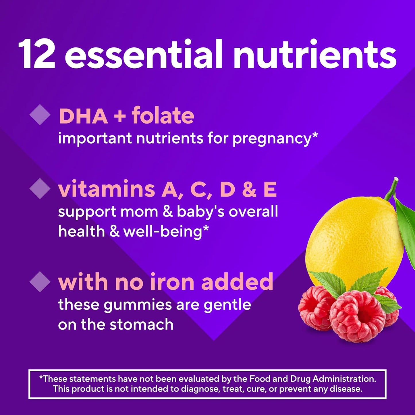 vitafusion-prenatal-gummy-vitamins-with-folate-and-dha-90-count---raspberry-lemonade-flavored-pregnancy-vitamins-for-women---americas-1-gummy-brand---45-day-supply-7